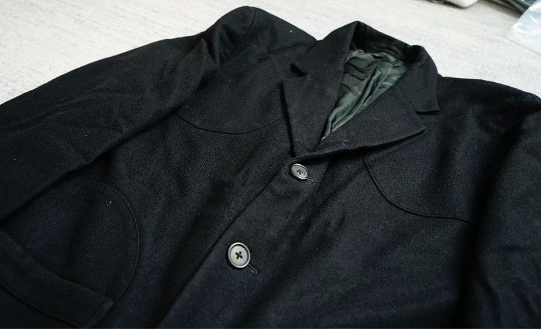 Yohji Yamamoto Yohji Yamamoto Yohji Yamamoto Wool Suit Jacket for Men Size US S / EU 44-46 / 1 - 3 Thumbnail