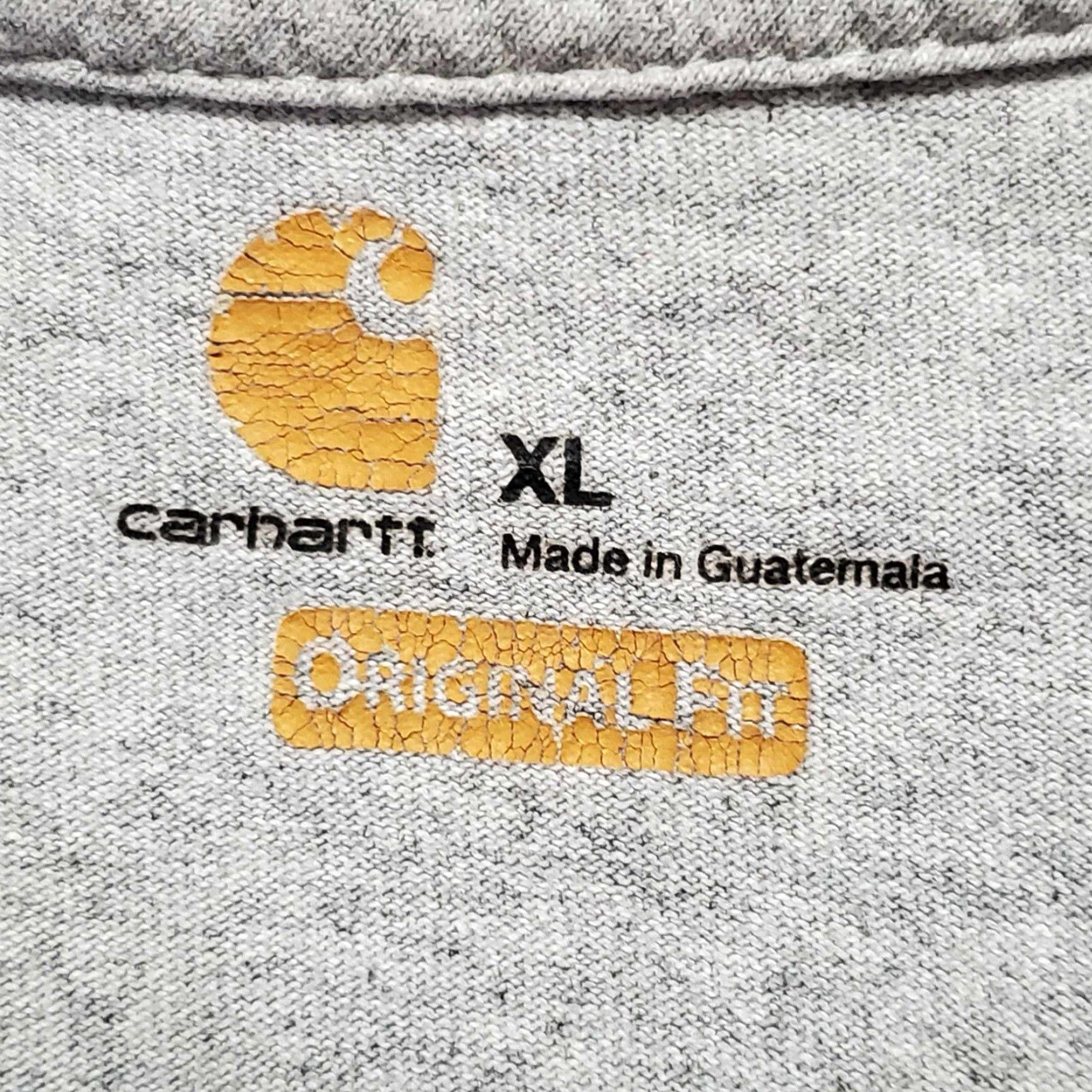Carhartt Carhartt Shirt Mens XL Gray Henley Pocket Short Sleeve Workwear Size US XL / EU 56 / 4 - 2 Thumbnail