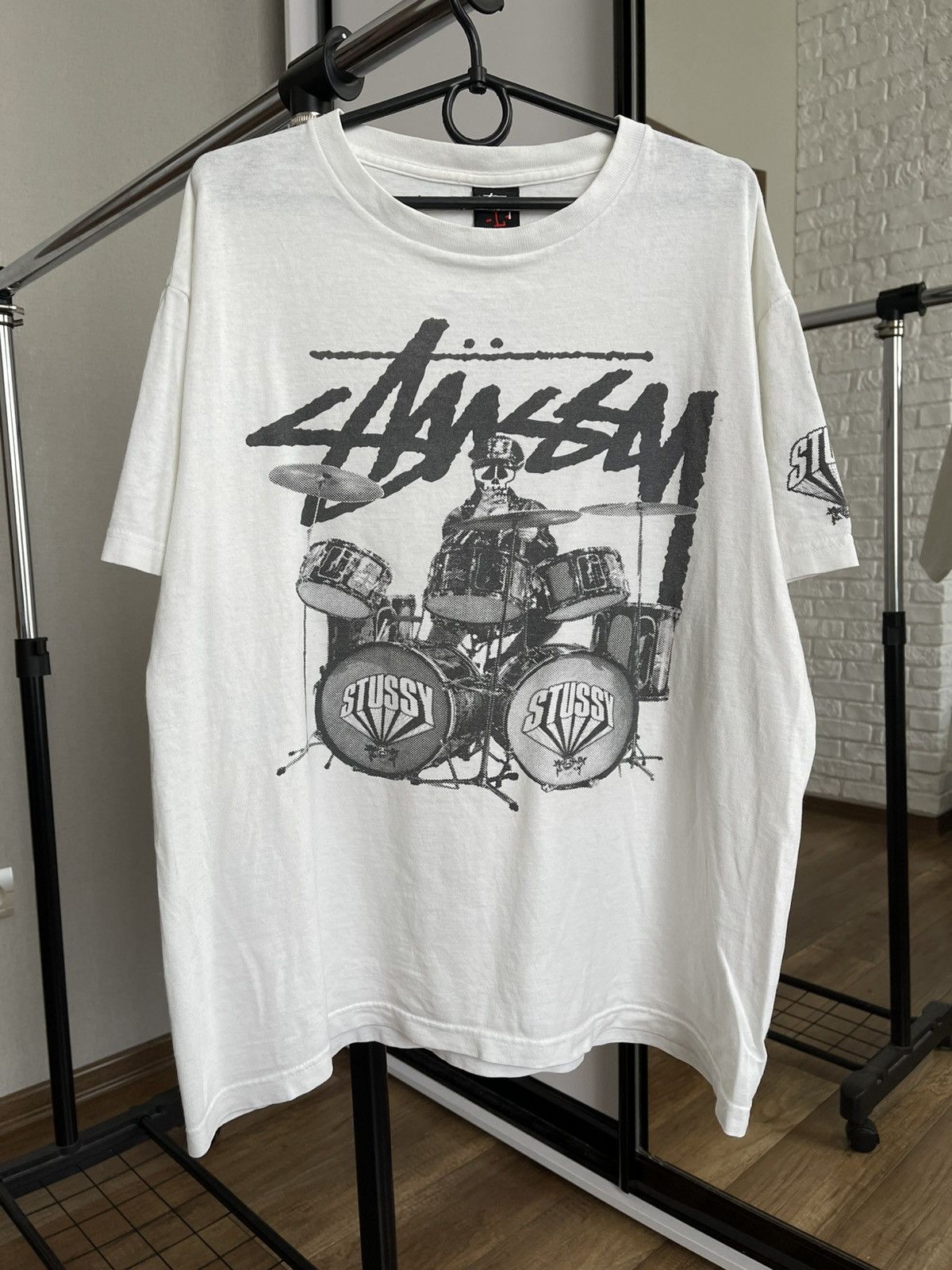 Stussy Stussy Skull Vintage T-Shirt Tee 2000s | Grailed