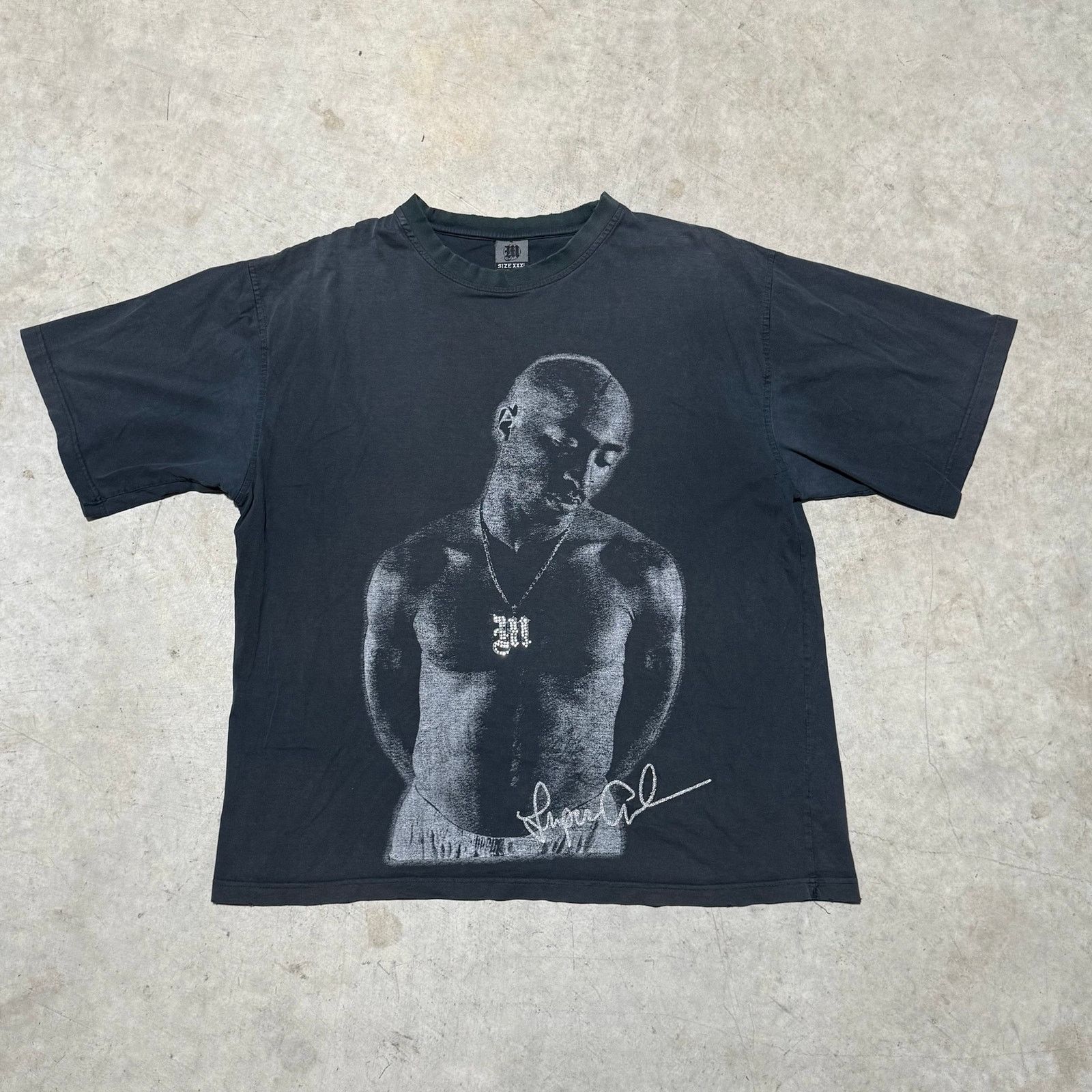 Makaveli Makaveli Branded 2pac Shakur 3XL Black Tee Vintage. Size US XXL / EU 58 / 5 - 1 Thumbnail
