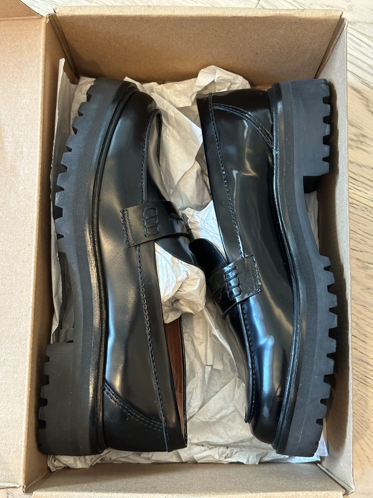 Reformation Reformation Agathea Chunky Loafer Women’s 7.5 US Size US 7.5 / IT 37.5 - 1 Thumbnail