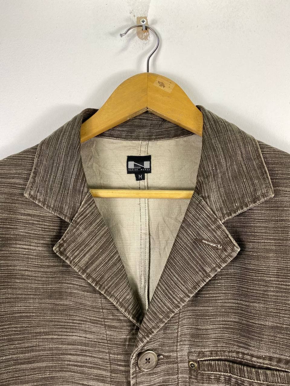 Japanese Brand nylaus japanese brand denim jacket nice design Size US M / EU 48-50 / 2 - 2 Thumbnail