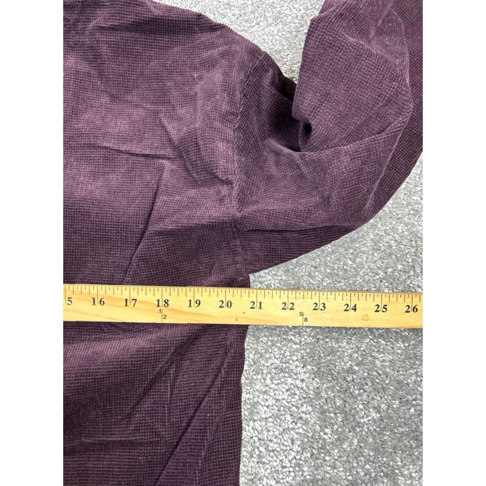 Madewell Madewell Sweater Pullover Women's Medium Purple Cotton Knit V-Neck Long Sleeve Casual Size M / US 6-8 / IT 42-44 - 6 Thumbnail