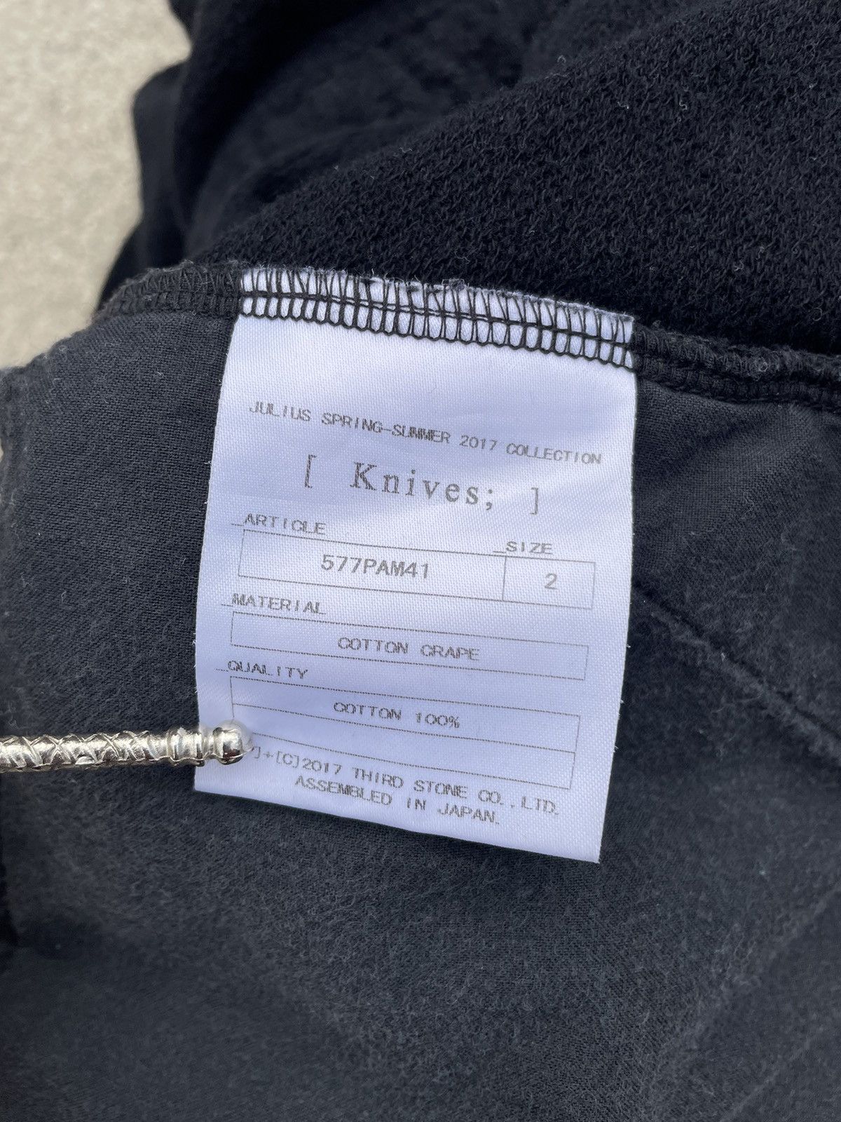 Julius Julius ss17 ‘knives’ asymmetrical sweatpants Size US 32 / EU 48 - 16 Thumbnail
