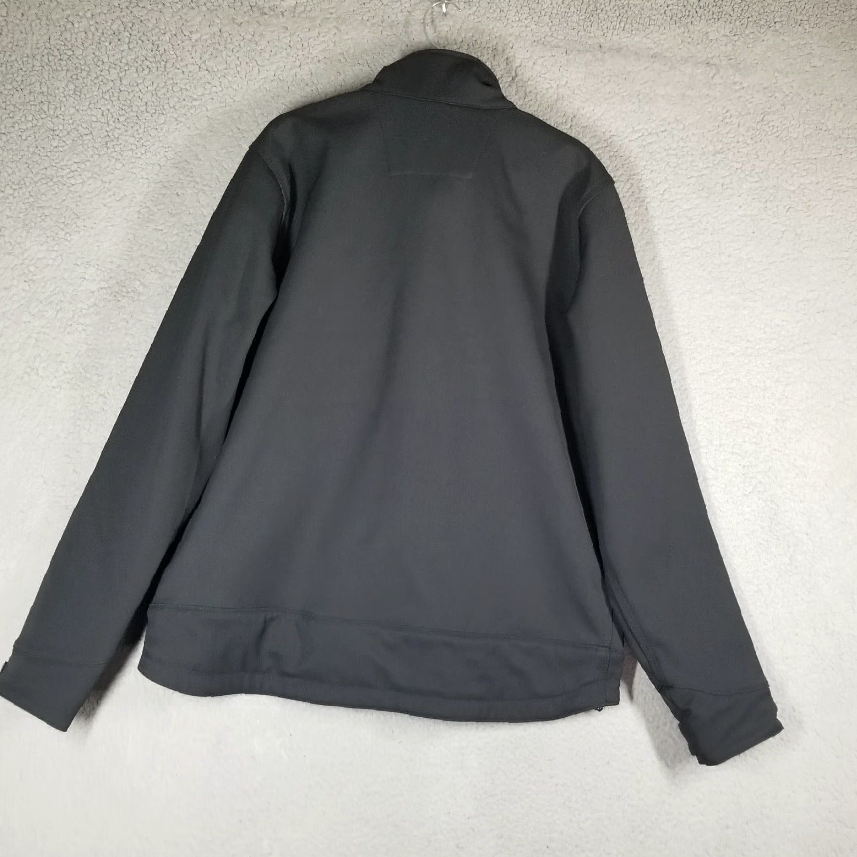 Carhartt Carhartt Jacket Mens Large Black Rain Defender Relaxed Fit Softshell Heavyweight Nylon Polyester Zipper Full Zip Accents Size US L / EU 52-54 / 3 - 2 Thumbnail