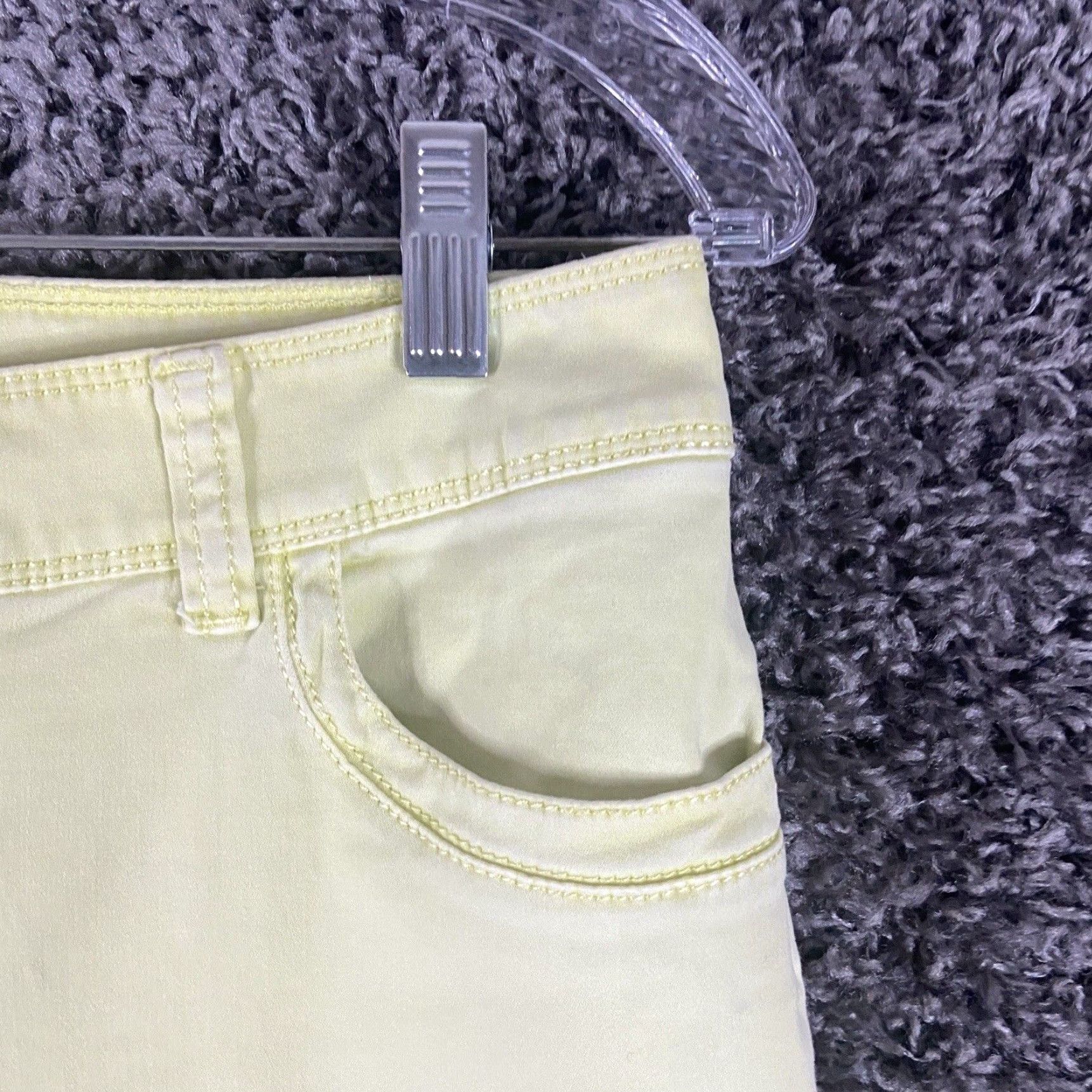 Vintage Chico’s Pants Women Adult 0 Yellow Size 25" / US 0 / IT 36 - 3 Thumbnail
