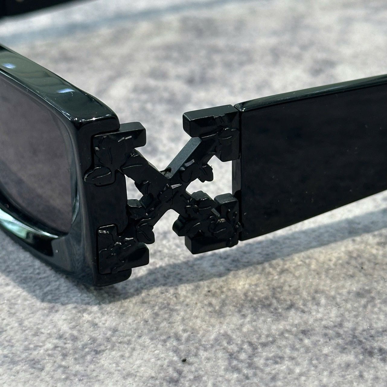Off-White OFF WHITE ROMA BLACK DARK GREY SUNGLASSES Size ONE SIZE - 3 Thumbnail