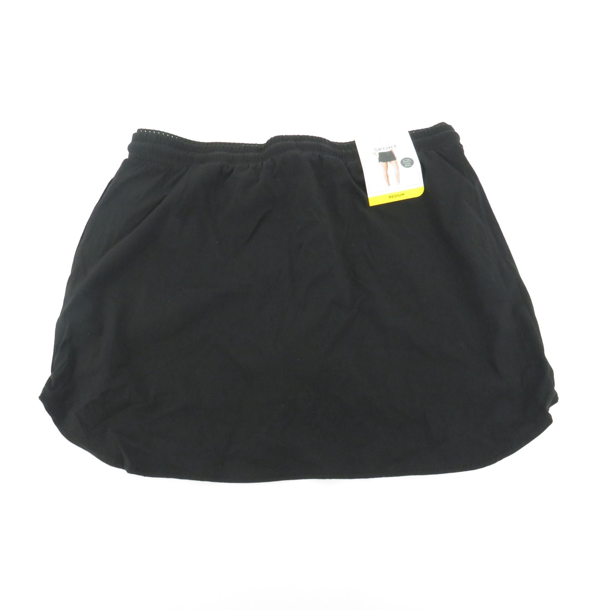 Other Members Mark Woven Trek Skort M Black 2-Way Stretch Elastic Size 30" / US 8 / IT 44 - 4 Thumbnail