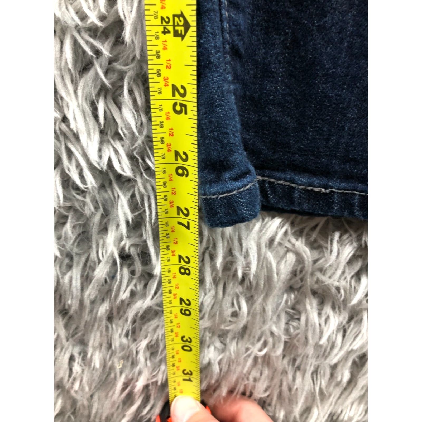 Levi's Levi's Jeans Skinny Womens Size 8 Dark Wash Blue Mid Rise 5-Pocket Denim Size 30" / US 8 / IT 44 - 4 Thumbnail