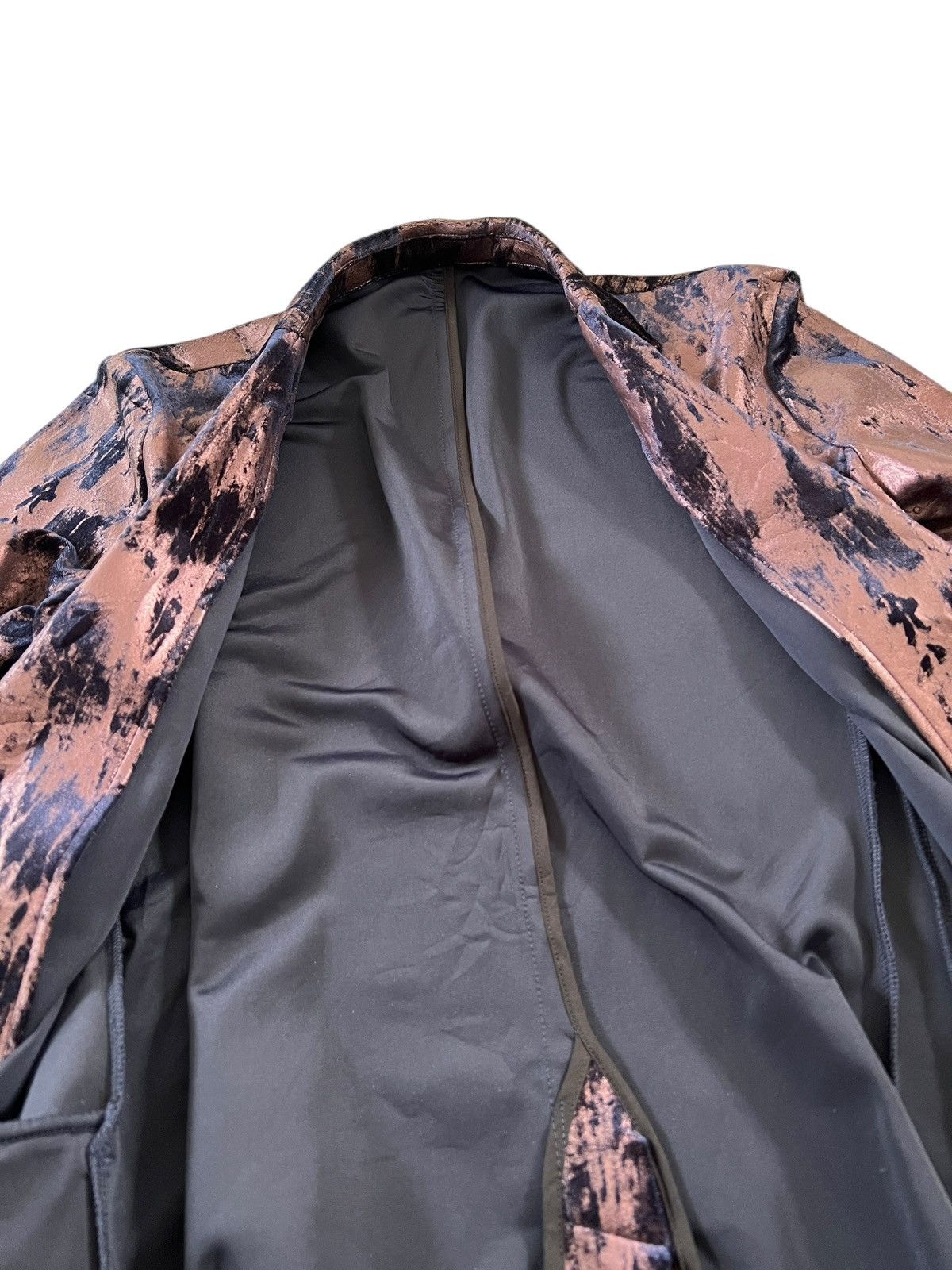 Tornado Mart Tornado Mart Coated Velvet Long Coat Size US M / EU 48-50 / 2 - 12 Thumbnail