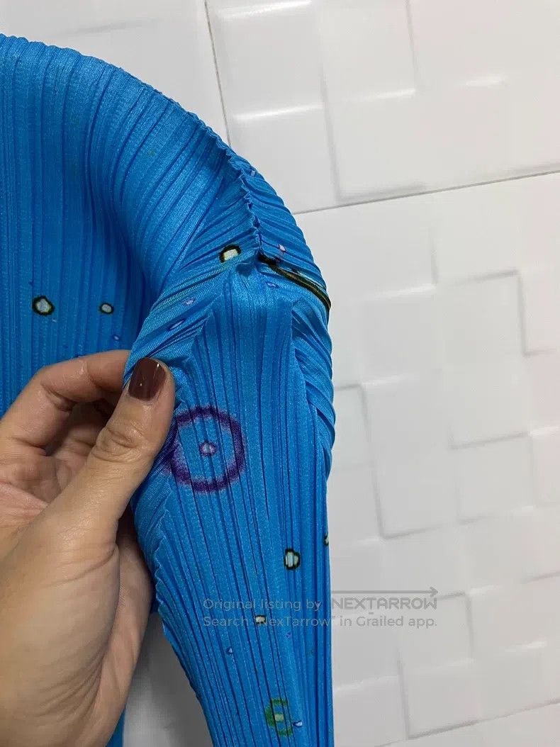Issey Miyake Issey Miyake Blue Jacket Size L / US 10 / IT 46 - 5 Thumbnail