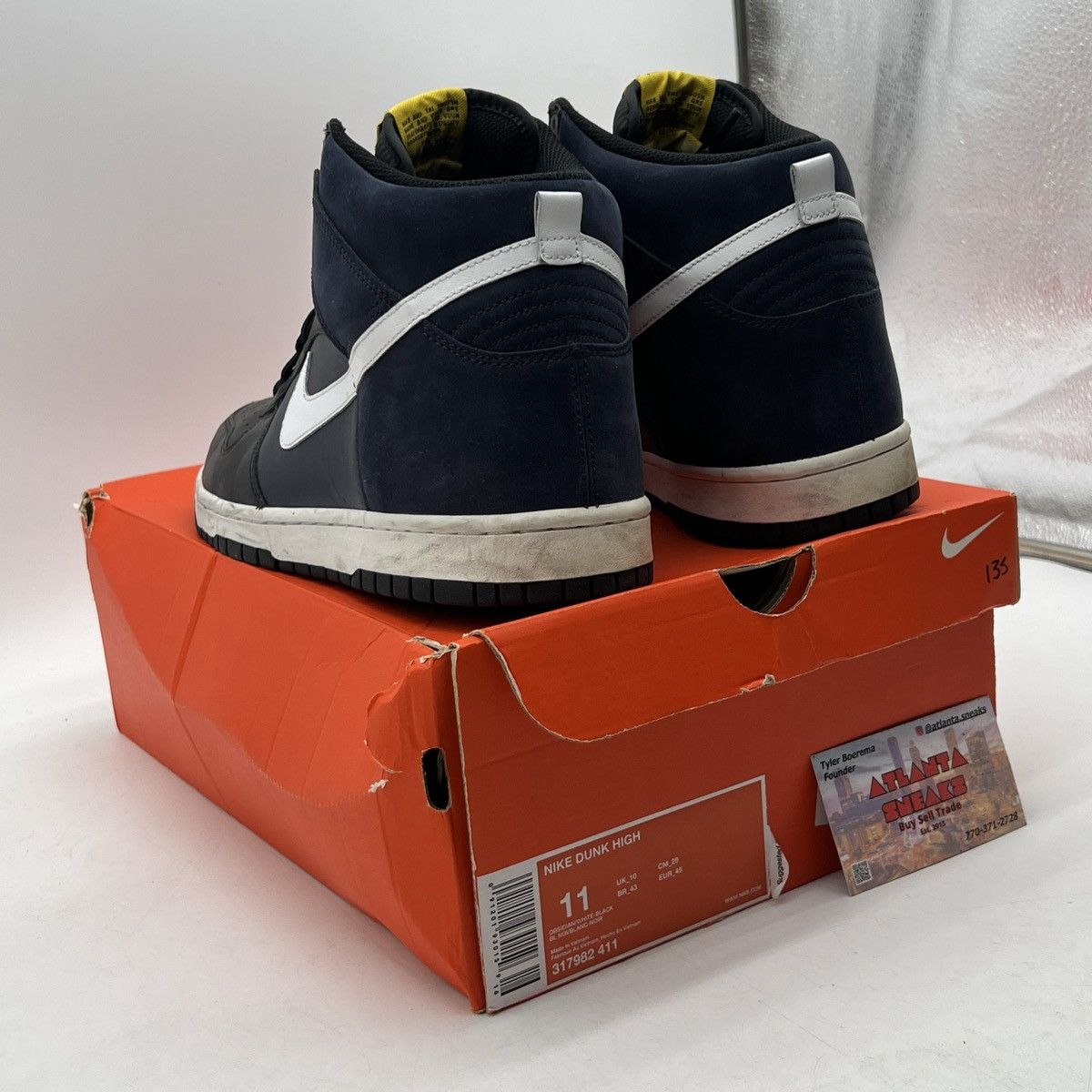 Nike Nike dunk high Size US 11 / EU 44 - 4 Thumbnail