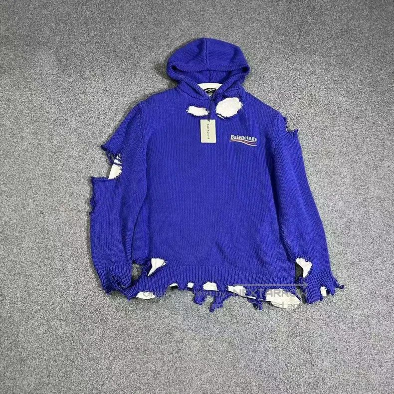 Balenciaga Balenciaga Mock Two-Piece Sweater Size S Size US S / EU 44-46 / 1 - 1 Thumbnail