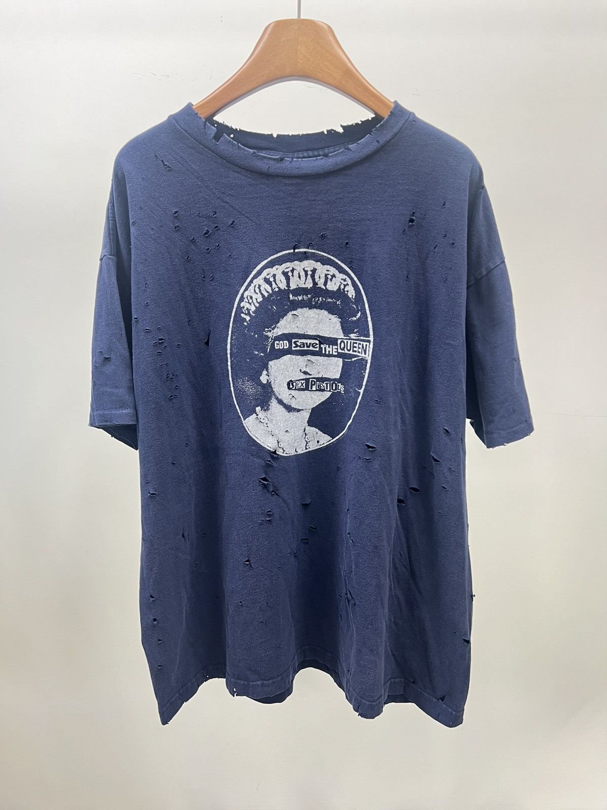 90s vintage sex pistols god save the queen tee