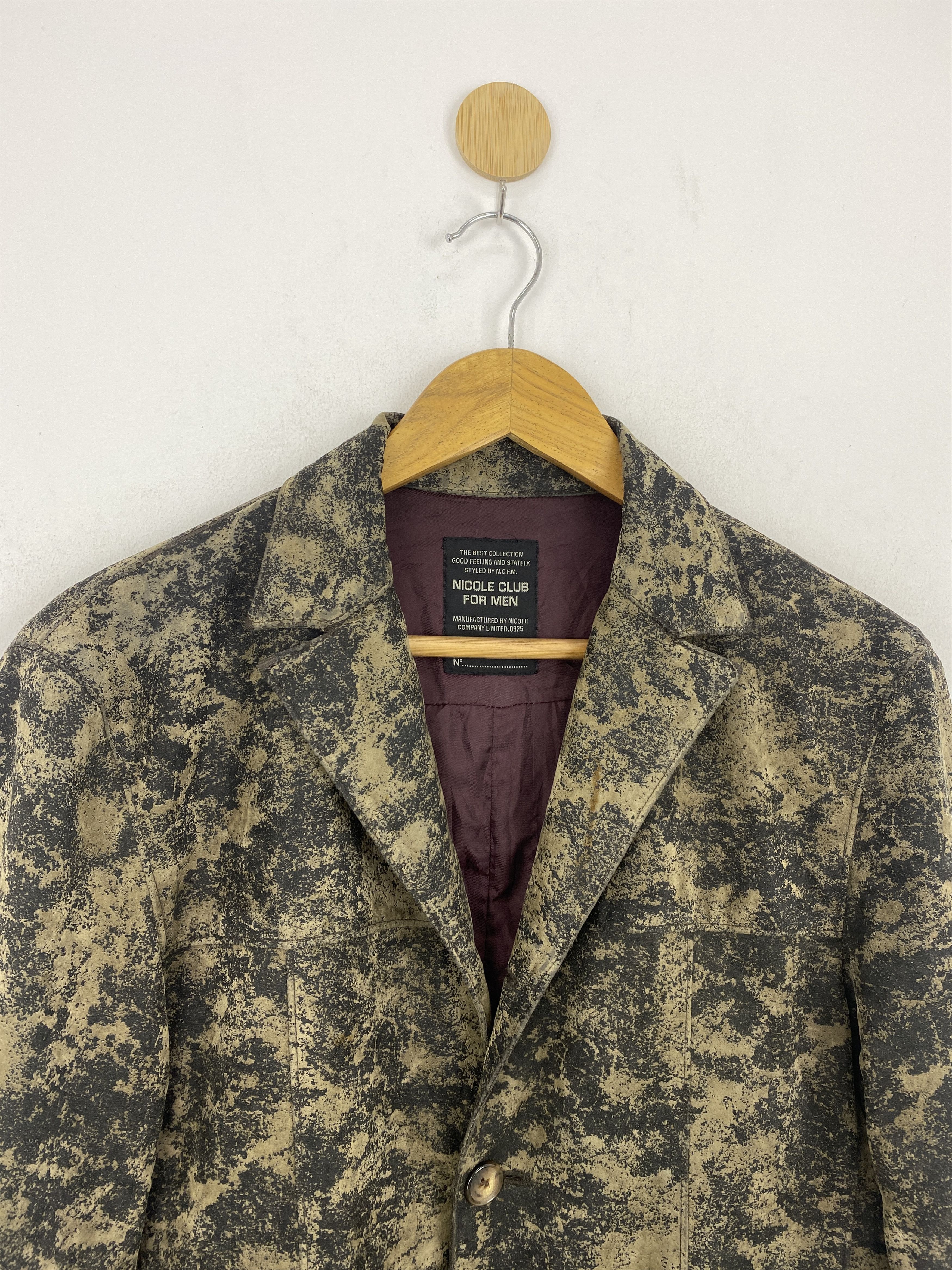 Nicole Club Vintage Nicole Club Full Printed Blazer Jacket MJ0094Z Size US S / EU 44-46 / 1 - 2 Thumbnail
