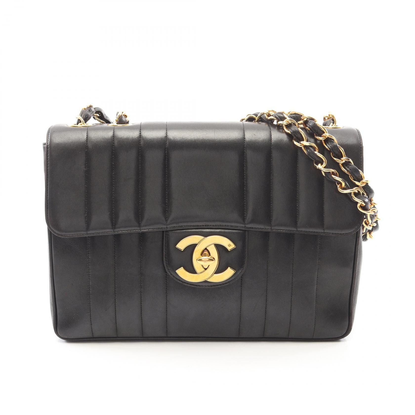 Chanel Chanel CHANEL Mademoiselle Lambskin Shoulder Bag Leather Shoulder Bag DUTY FREE for USA Size ONE SIZE - 1 Thumbnail