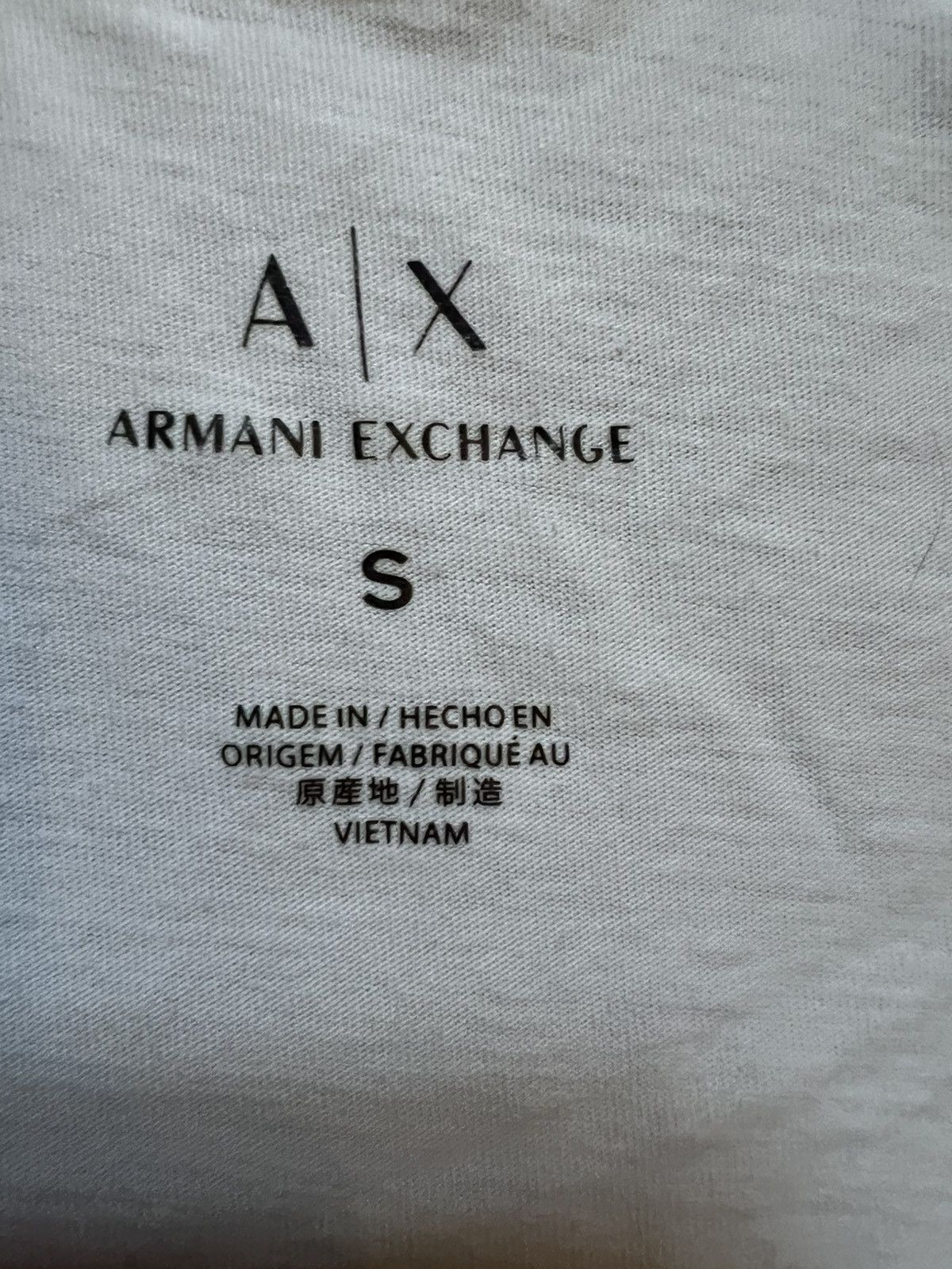 Armani Exchange Armani Exchange White Polo Size US S / EU 44-46 / 1 - 3 Thumbnail