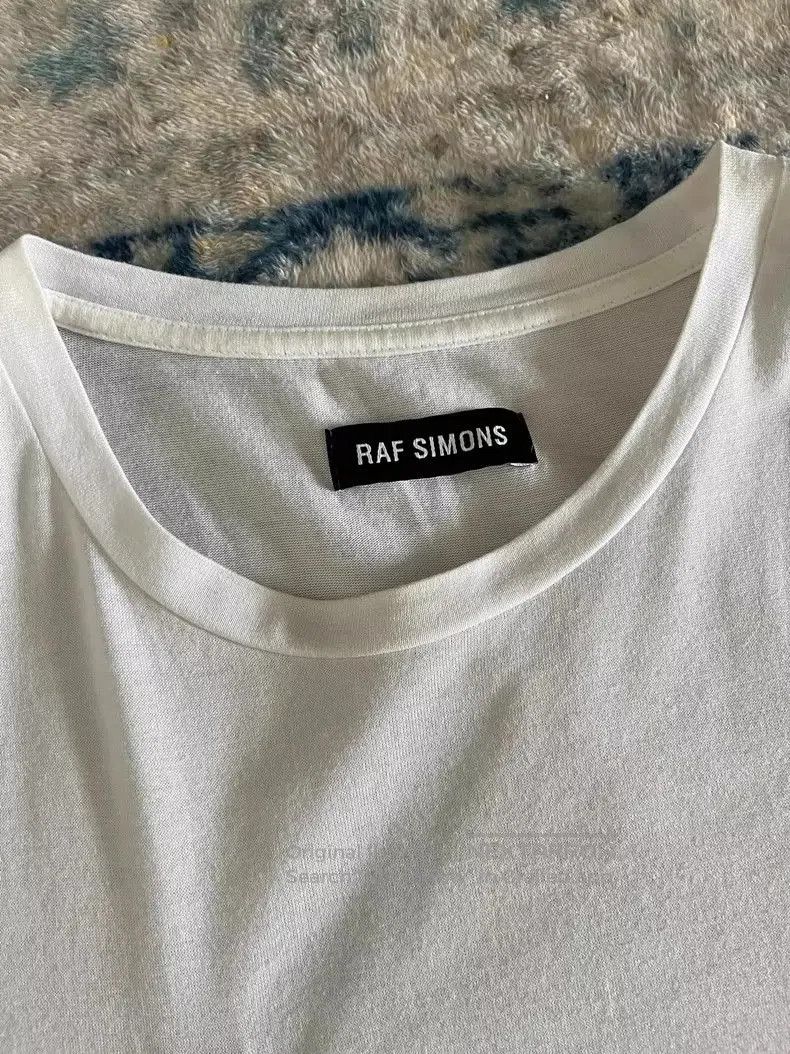 Raf Simons Raf Simons 2011 White Short Sleeve Tee . Size US M / EU 48-50 / 2 - 3 Thumbnail