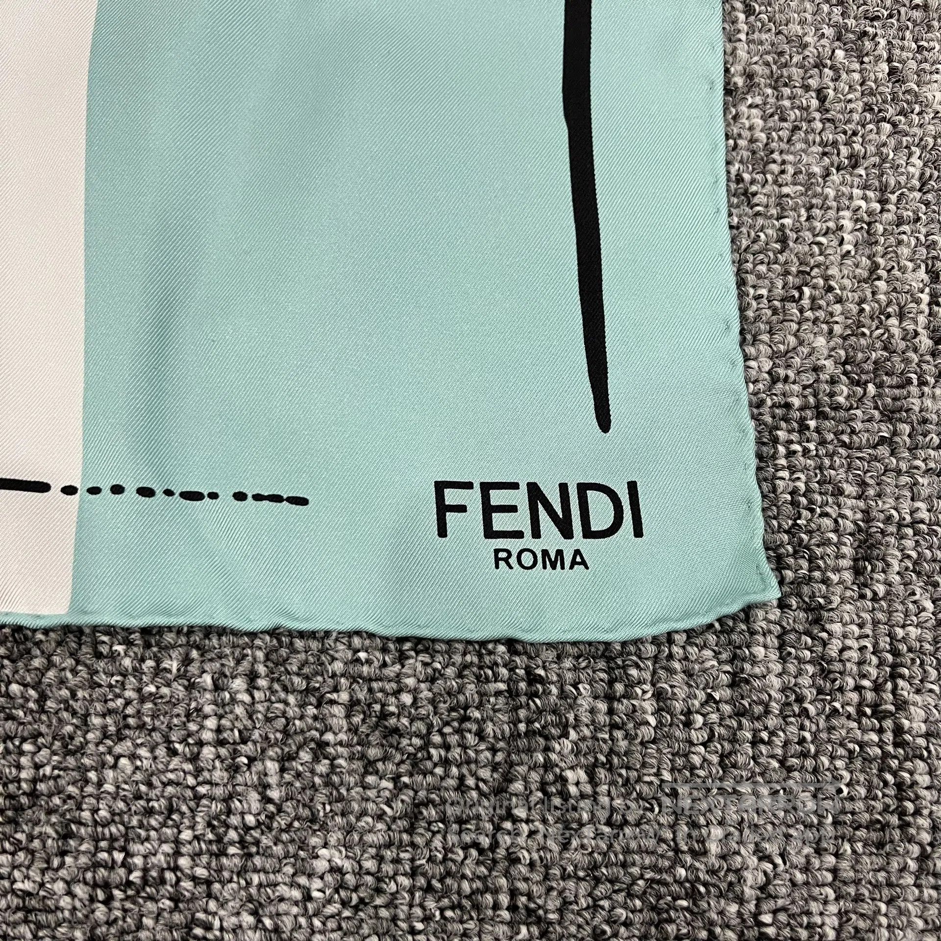 Fendi FENDI Parrot Bird Scarf and Square Scarf| Size ONE SIZE - 3 Thumbnail
