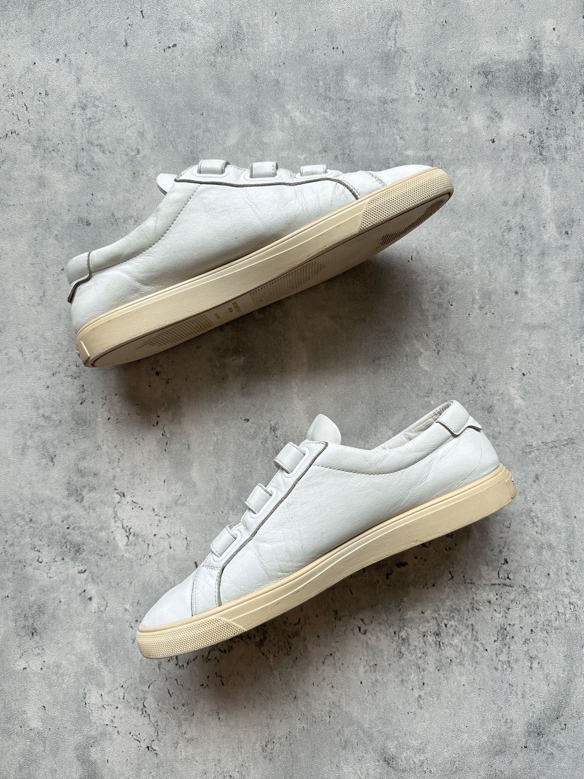Saint Laurent Paris HEDI SLIMANE | SL/01 VELCRO STRAP COURT CLASSIC LOW TOP Size US 9 / EU 42 - 11 Thumbnail