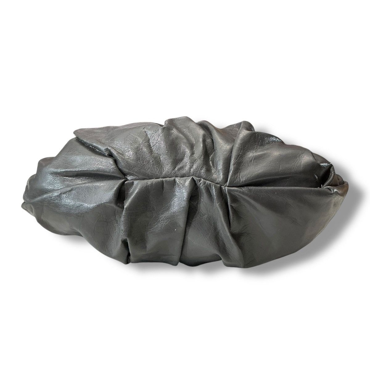 Other Vintage Grey Clutch with Chain Handle and Kiss-lock Closure Size ONE SIZE - 6 Thumbnail