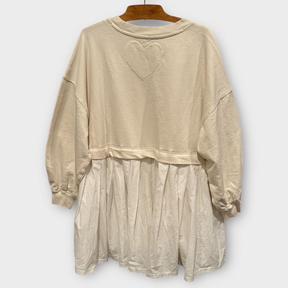 Free People Free People Eleanor Layered Sweatshirt Minidress Size Small Size S / US 4 / IT 40 - 4 Thumbnail