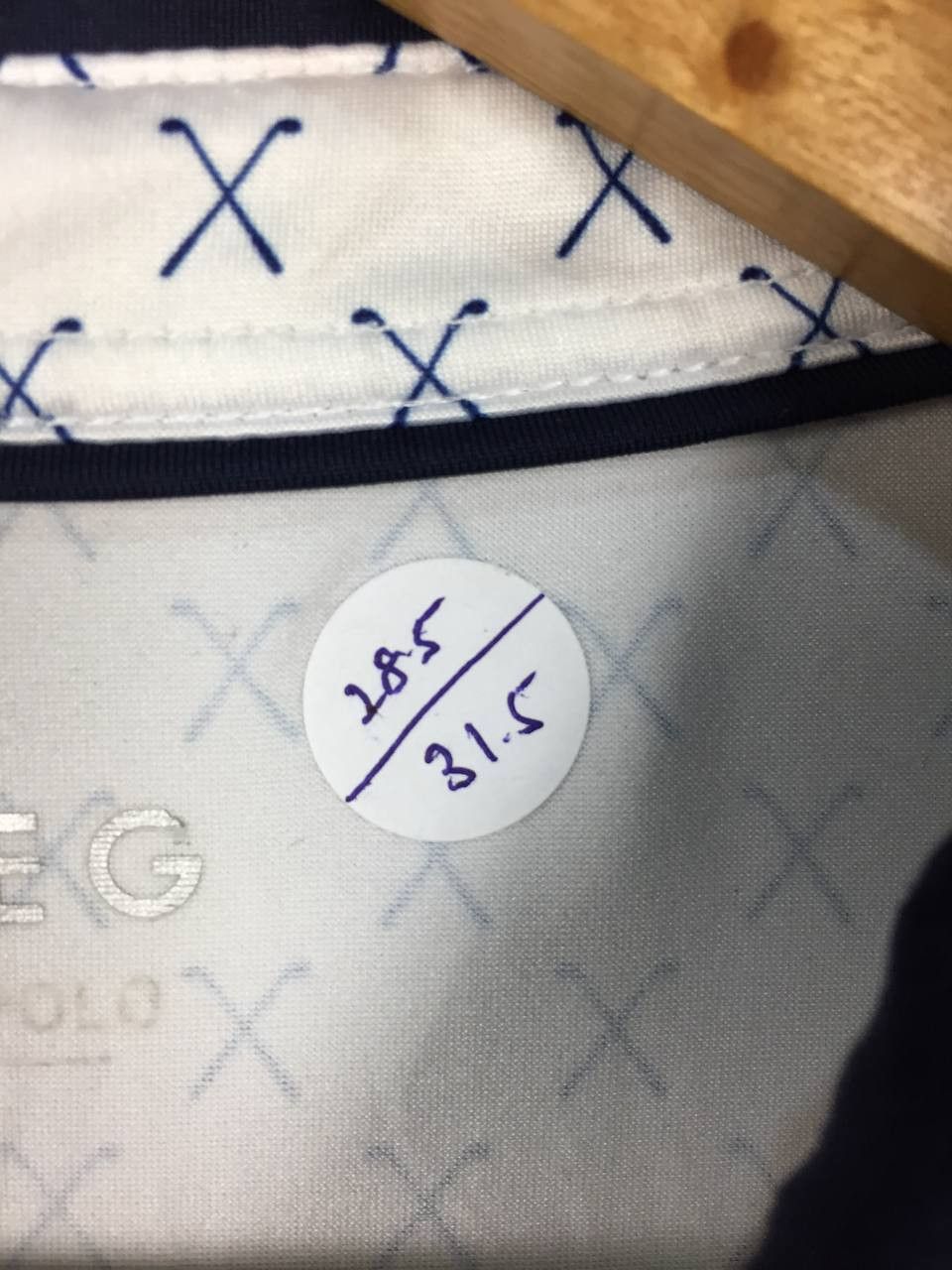 Vintage Maelreg Performance Golf Apparel All Over Print Polo Tee Size US XXL / EU 58 / 5 - 10 Thumbnail