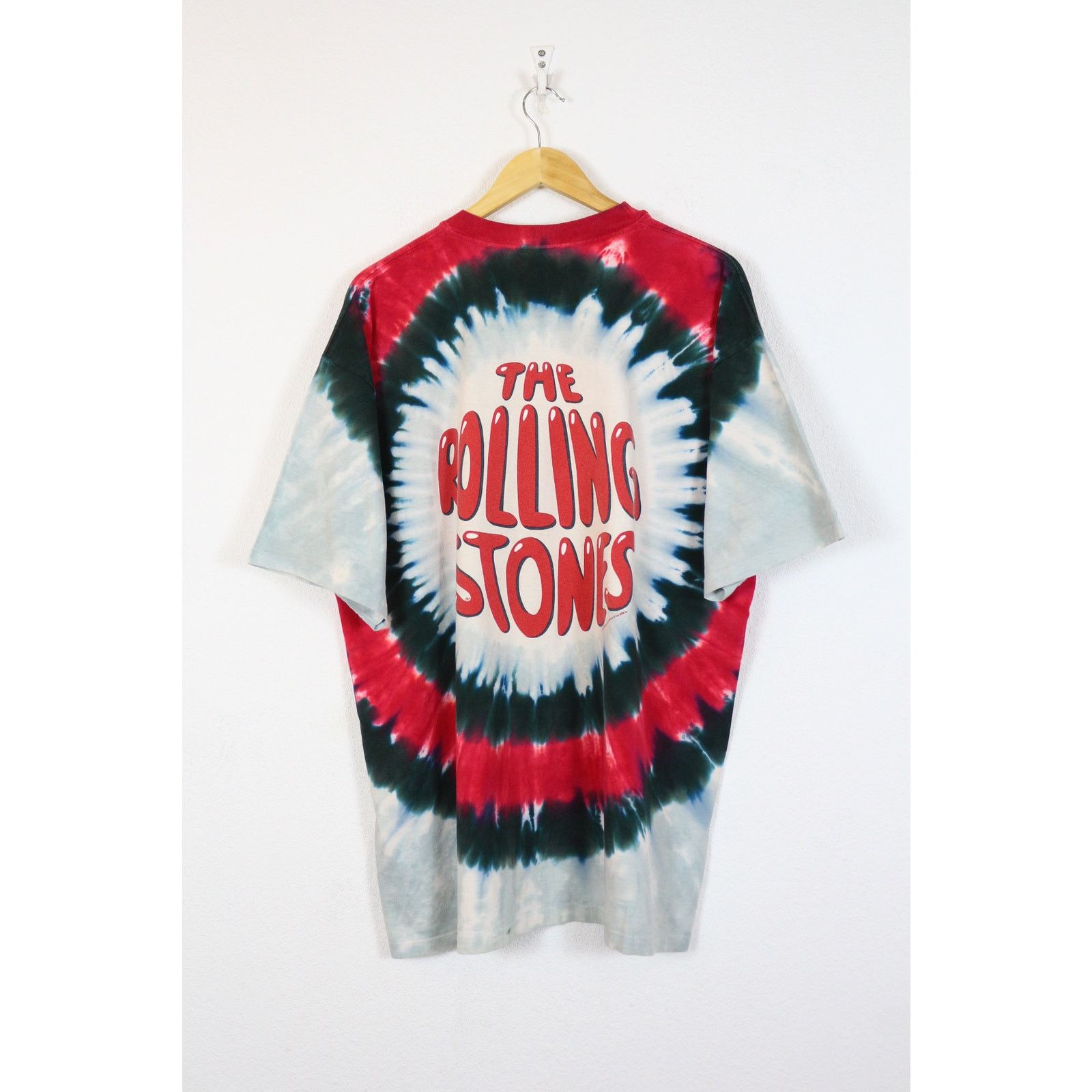 The Rolling Stones Vintage The Rolling Stones Lips Tie Dye T-shirt Tee Y2K 90s Size US XL / EU 56 / 4 - 7 Thumbnail