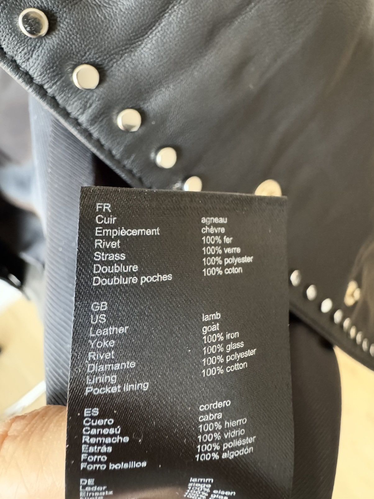 Maje Brand new with tags Maje leather jacket Size M / US 6-8 / IT 42-44 - 2 Thumbnail