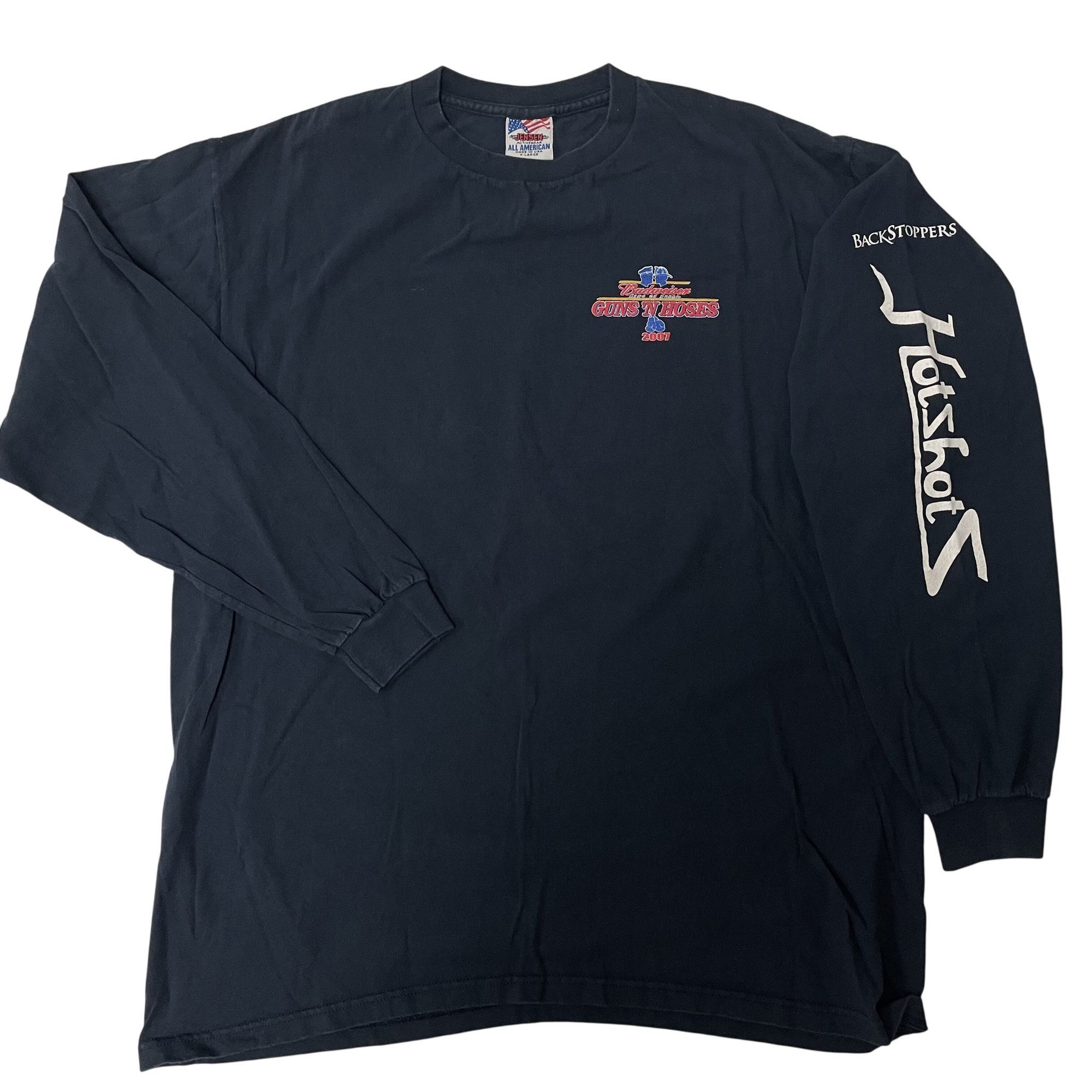 Other Jensen Budweiser KING of BEERS Police vs Firefighters Shirt Size US XL / EU 56 / 4 - 12 Thumbnail