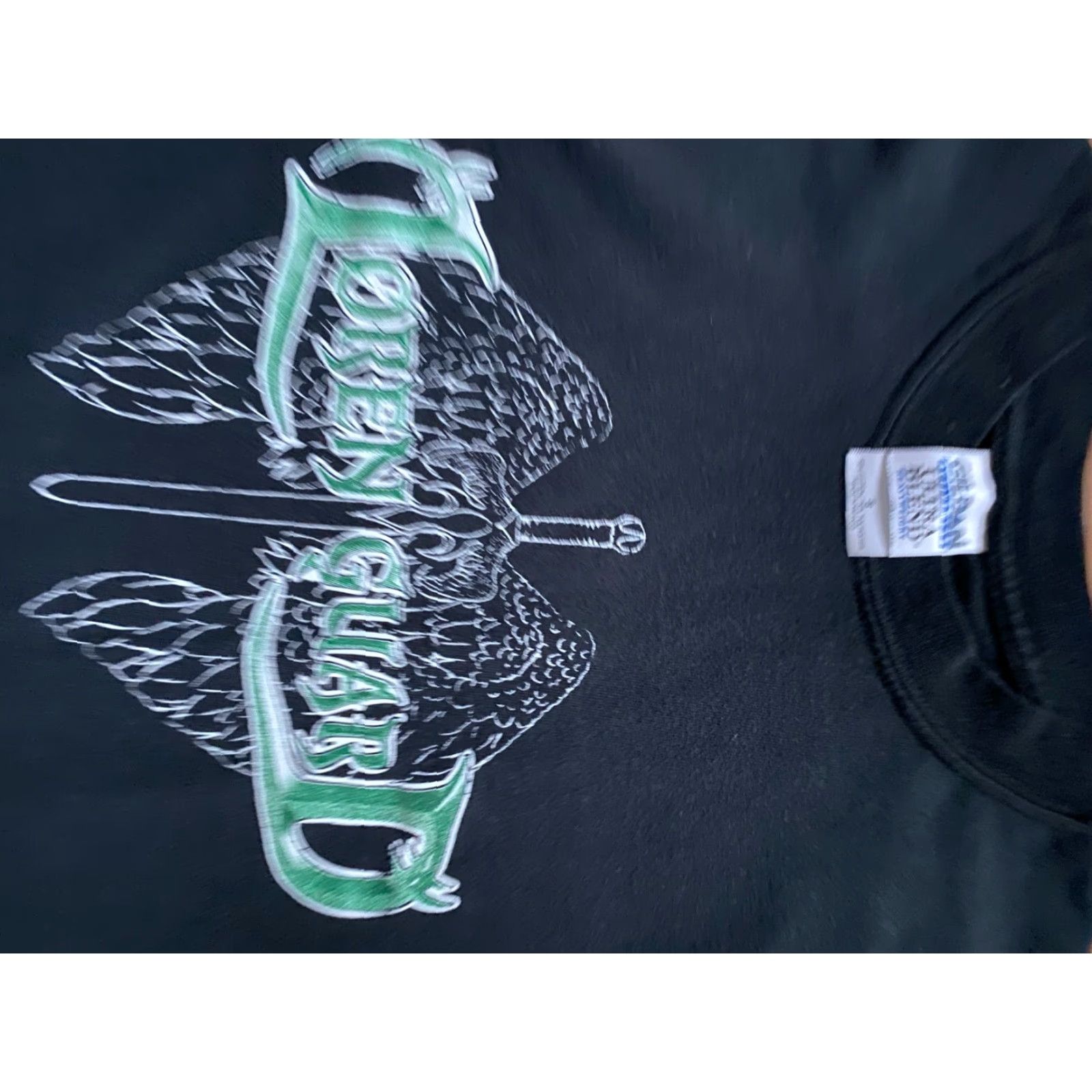 Vintage Loren Guard Band T Shirt BLACK Mens Sz S Metalcore Raise the Steel Shirt Band Mens Small Black Graphic Tee Size US S / EU 44-46 / 1 - 3 Thumbnail