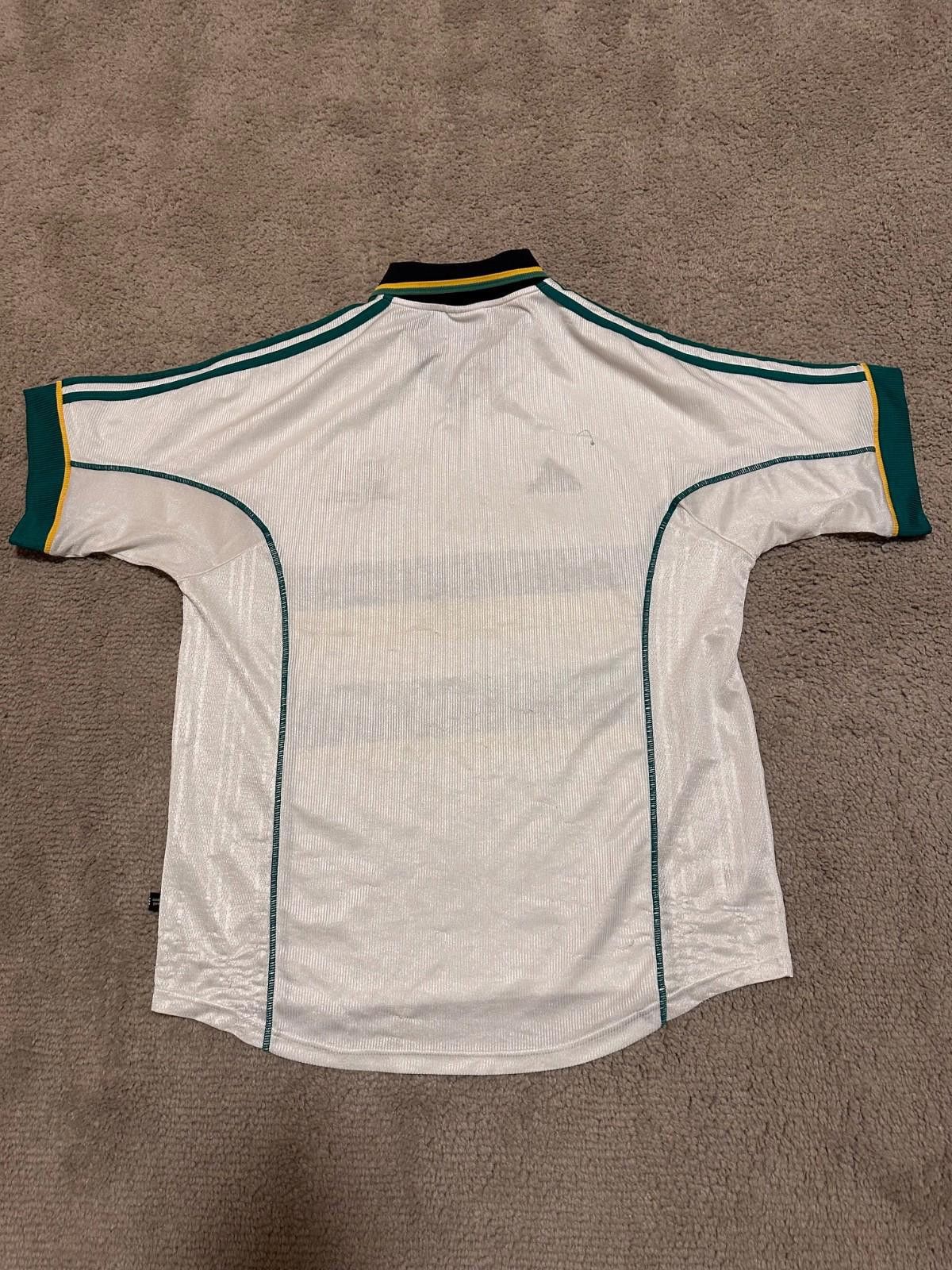 Adidas SOUTH AFRICA 1998/00 ADIDAS AWA FOOTBALL SOCCER SHIRT JERSEY Size US XL / EU 56 / 4 - 9 Thumbnail