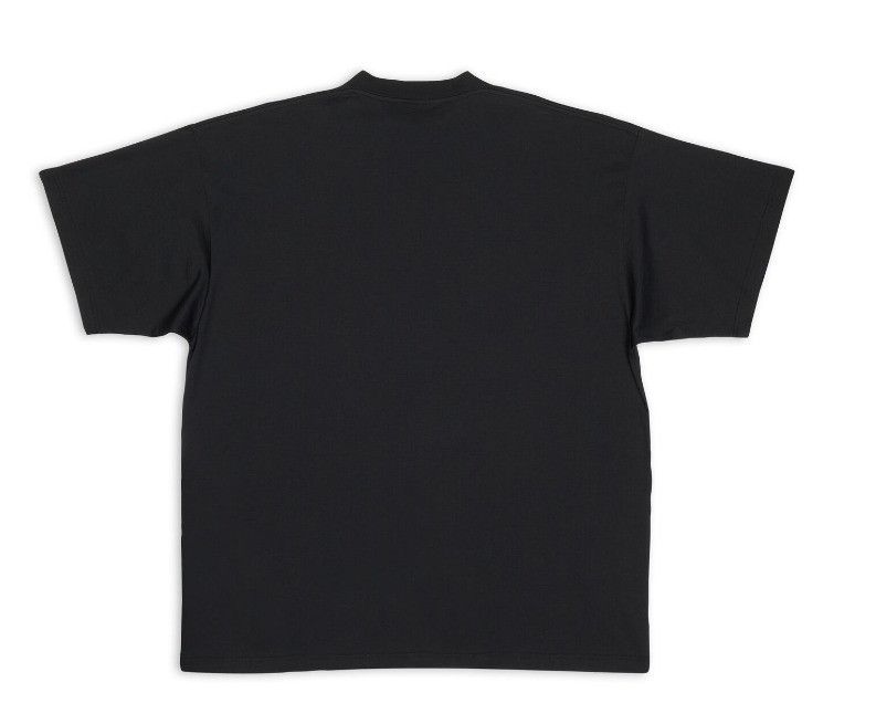 Balenciaga o1mt1gz0325 T-Shirt Oversized in Black Size US S / EU 44-46 / 1 - 6 Thumbnail