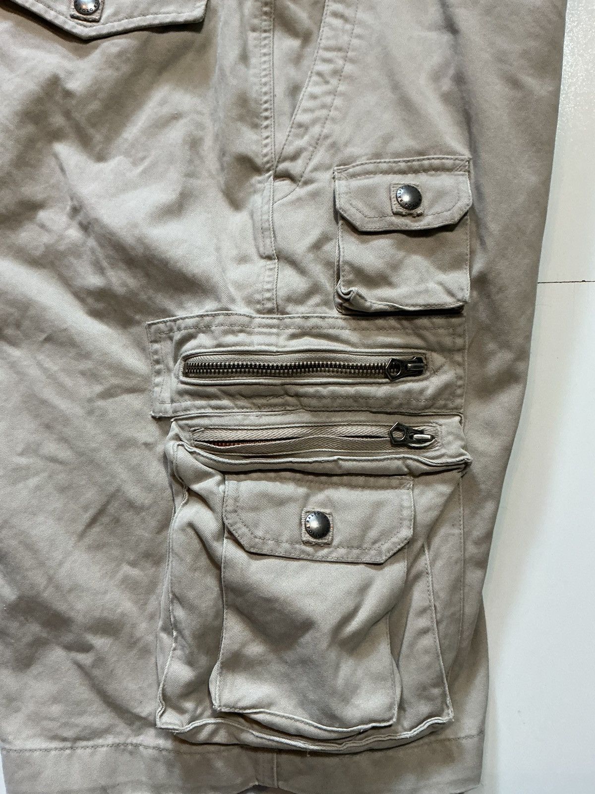Polo Ralph Lauren Vintage Polo Ralph Lauren Paratrooper Fatigue Cargo Shorts Size US 33 - 9 Thumbnail