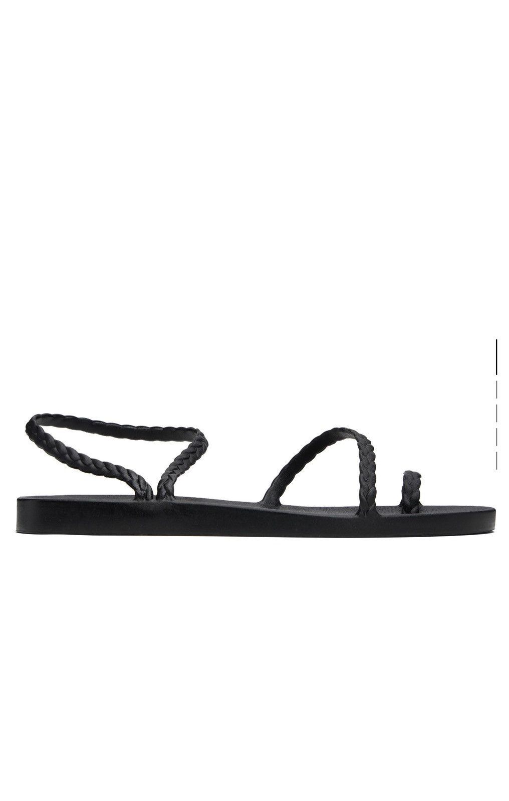 Ancient Greek Sandals ANCIENT GREEK SANDALS Black Eleftheria Sandals Size US 8.5 / IT 38.5 - 1 Thumbnail