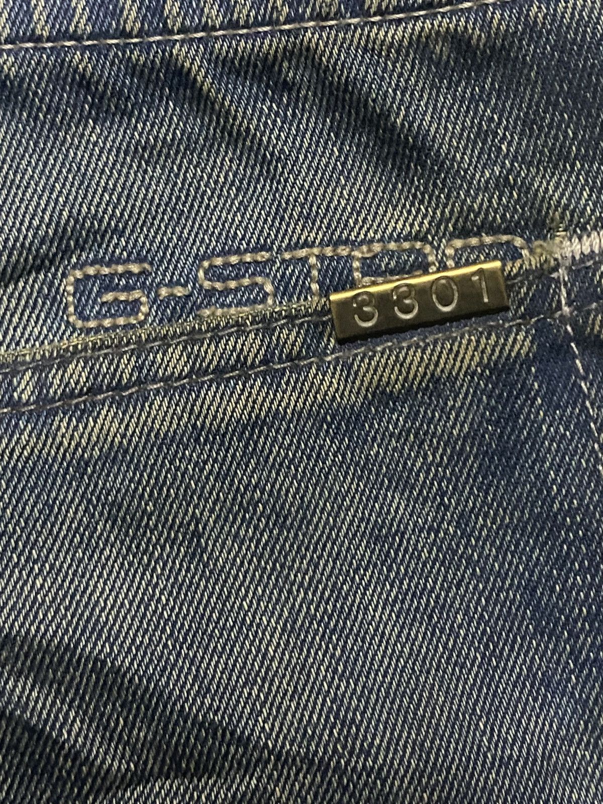 G-Star × Marc Newson Vintage GStar Raw 3301 Denim Mud Wash Jeans Size US 35 - 11 Thumbnail