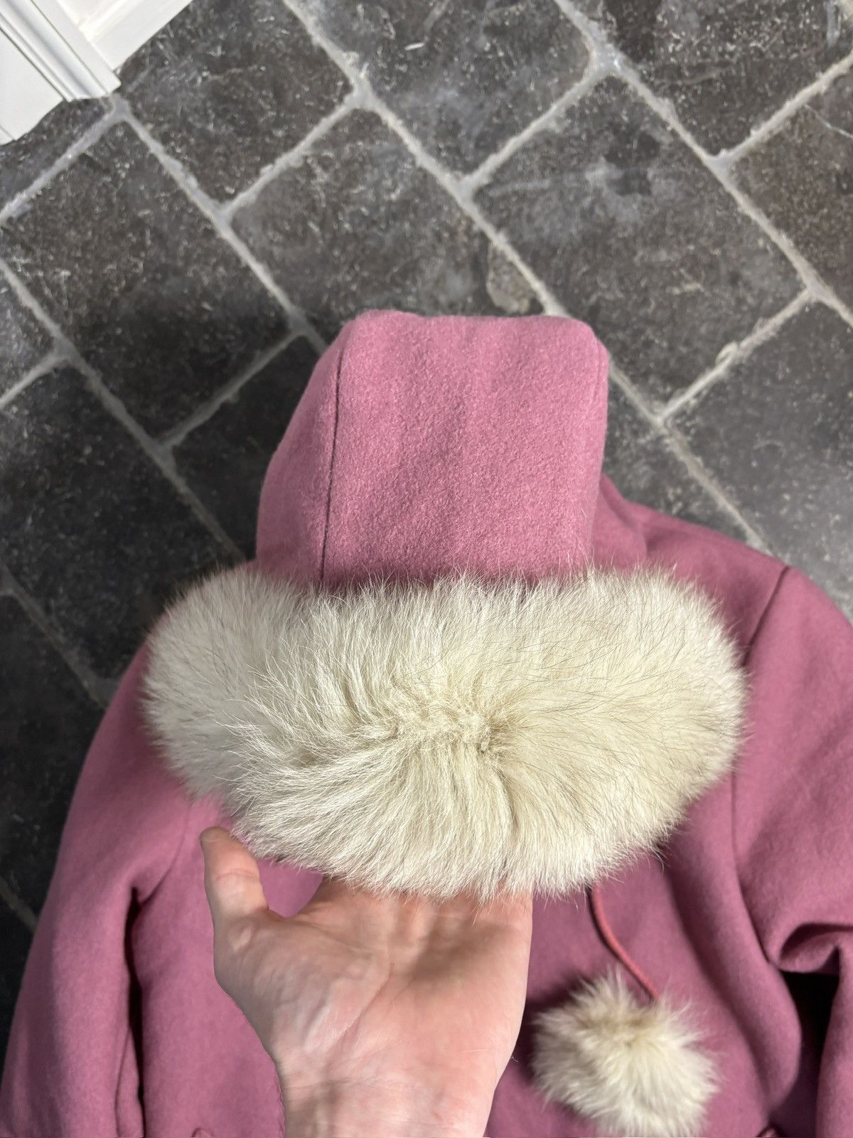 Vintage Vintage Duffle Coat Wool Eskimo Inuit Embroidered Indegenous Size US XS / EU 42 / 0 - 10 Thumbnail