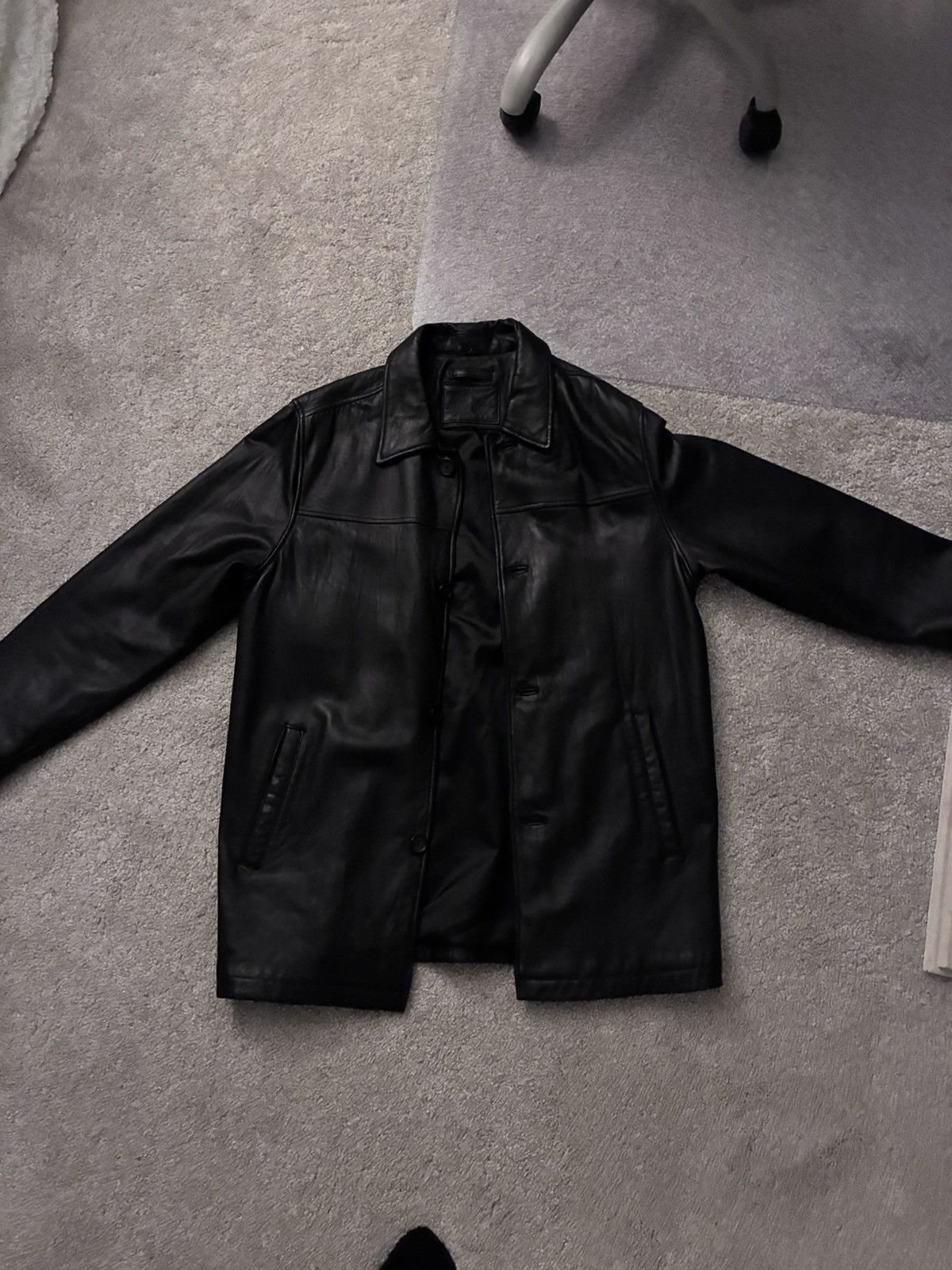 Brandini Leather coat from Brandini Size US L / EU 52-54 / 3 - 2 Thumbnail