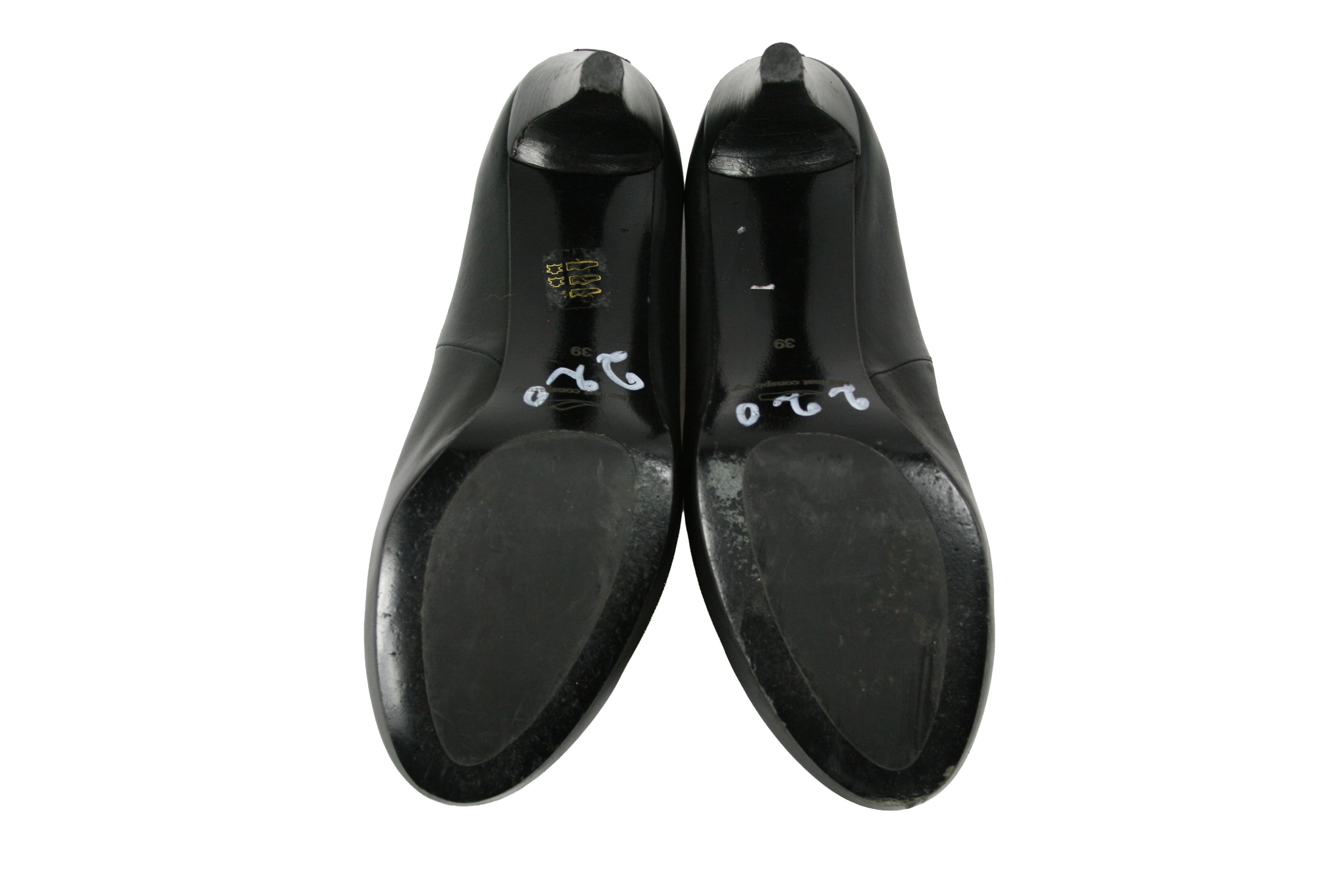The Last Conspiracy Avant Garde Leather Heels Size US 9 / IT 39 - 15 Thumbnail