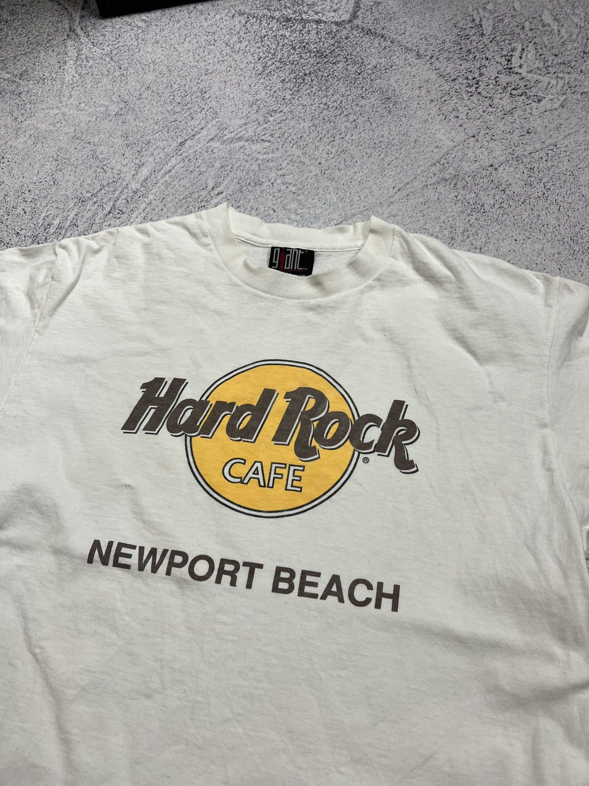Hard Rock Cafe × Vintage Vintage 90’s Hard Rock Cafe Giant Single Stitch T Shirt Size US L / EU 52-54 / 3 - 6 Thumbnail