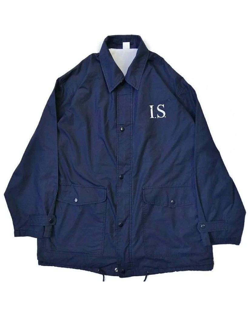 image of Sunao Kuwahara X Streetwear Parkas Coach Jacket in Navy, Men's (Size XL)