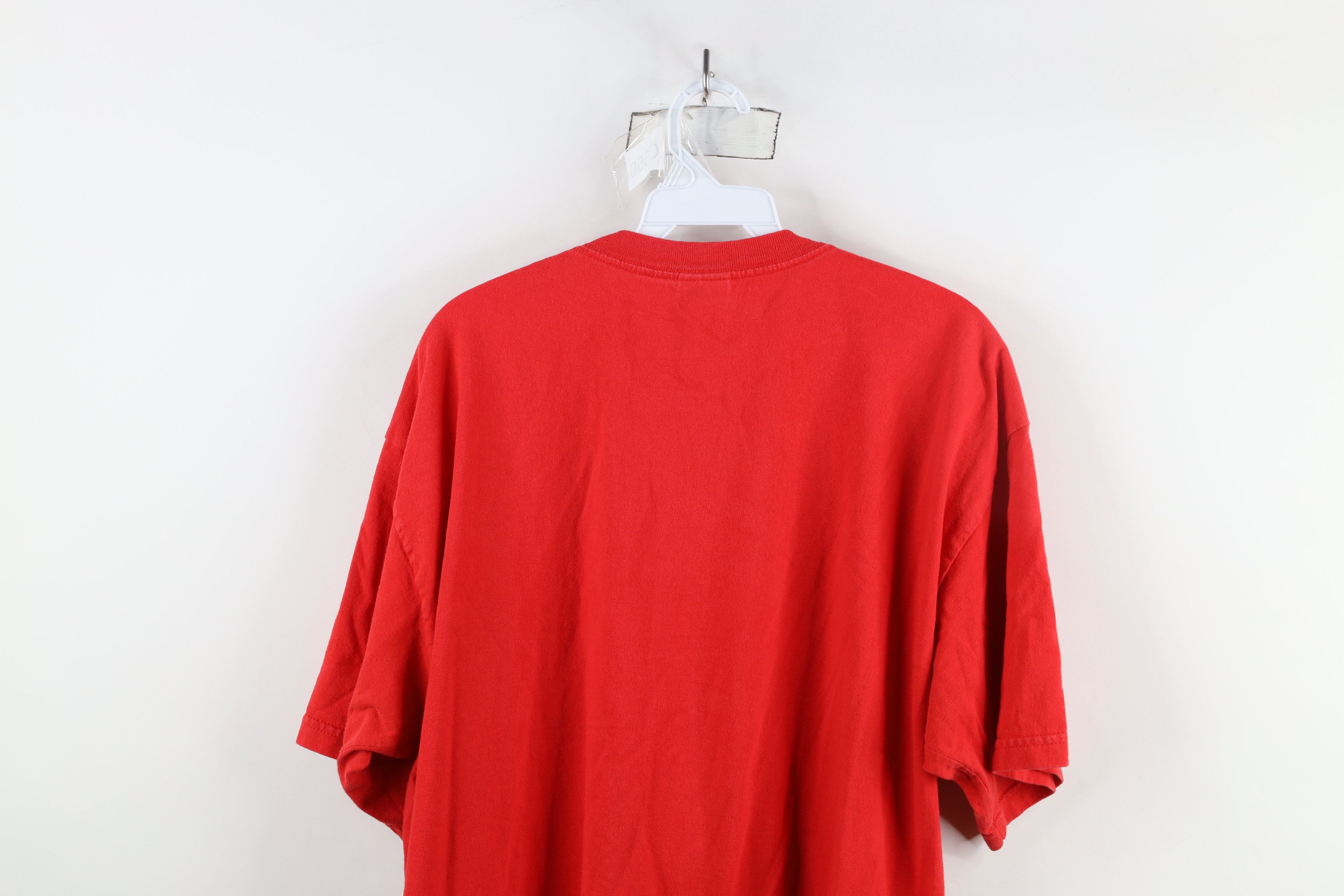 Vintage Vintage 90s Detroit Red Wings Hockey Short Sleeve T-Shirt Size US XL / EU 56 / 4 - 11 Thumbnail
