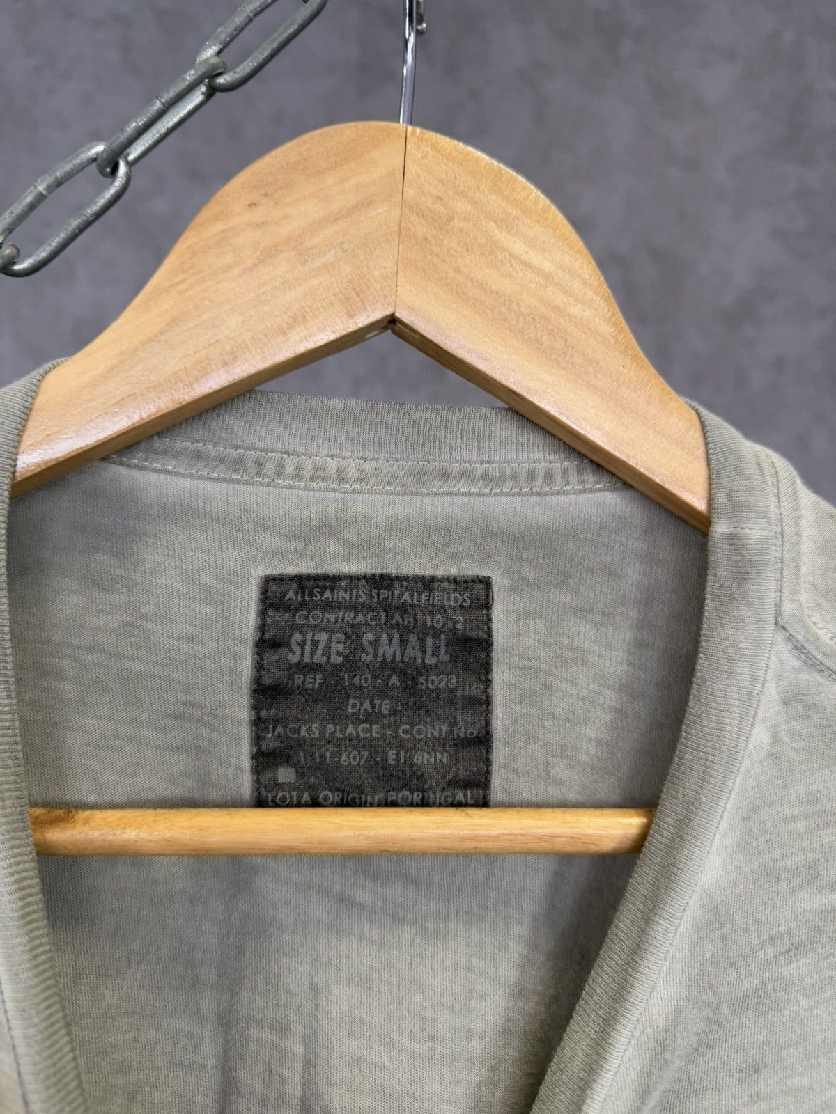 Allsaints Allsaints vintage designer art avant garde longsleeve Size US S / EU 44-46 / 1 - 5 Thumbnail