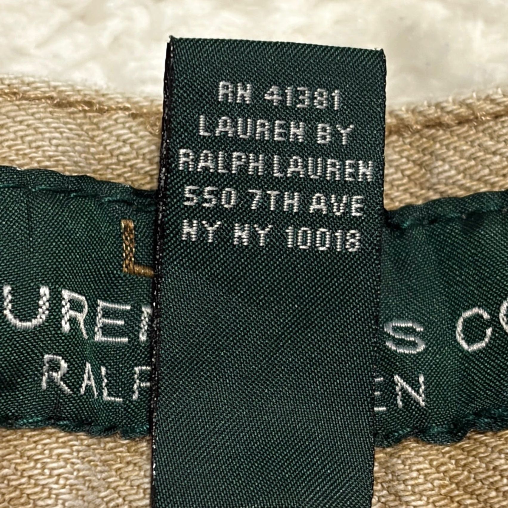 Ralph Lauren Ralph Lauren Pants Womens 12 Tan Beige Stretch Knee Patch Riding Equestrian Chino Straight Leg 31in Inseam Size 34" / US 12 / IT 48 - 4 Thumbnail