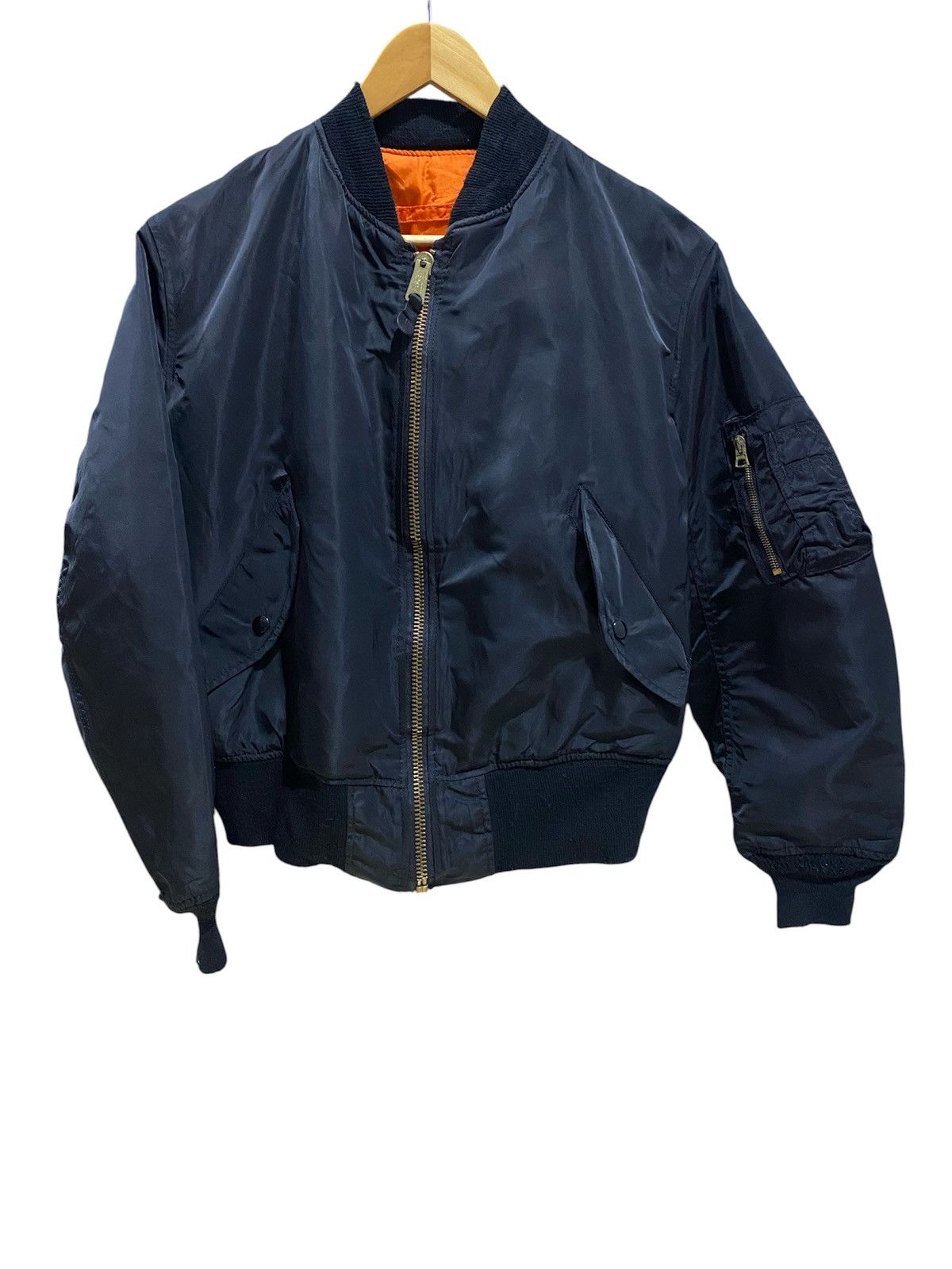 Alpha Industries × Vintage Vintage 90's MA-1 Bomber Jacket Alpha