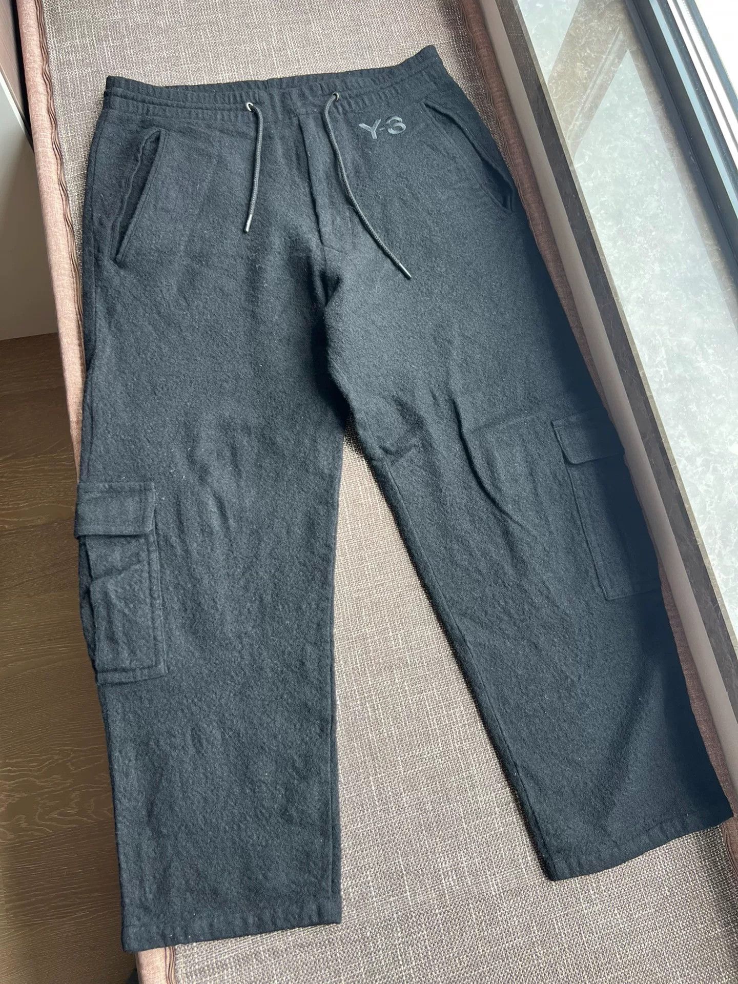 Y-3 Y-3 Men's Black Samurai Trousers Size US 28 / EU 44 - 1 Thumbnail