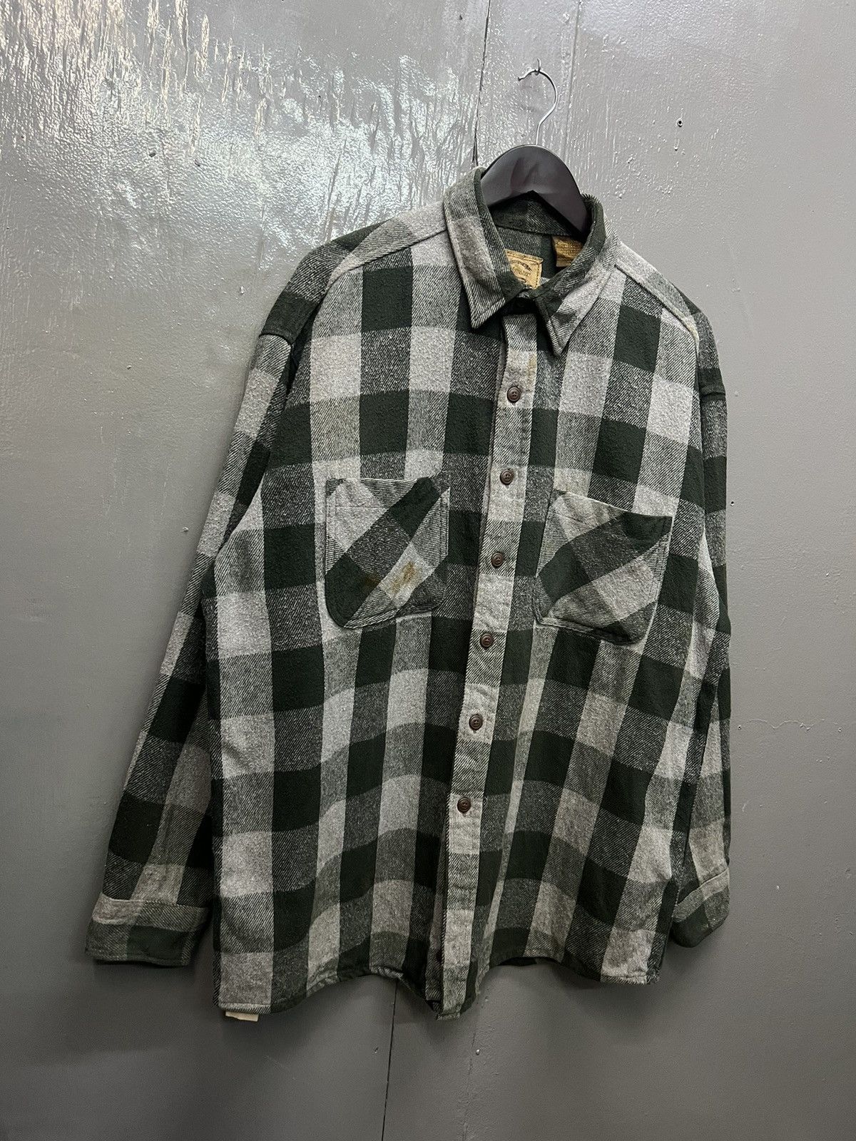 Flannel × Vintage Vintage Johnbay Flannel Plaid Double Pocket Size US XL / EU 56 / 4 - 3 Thumbnail