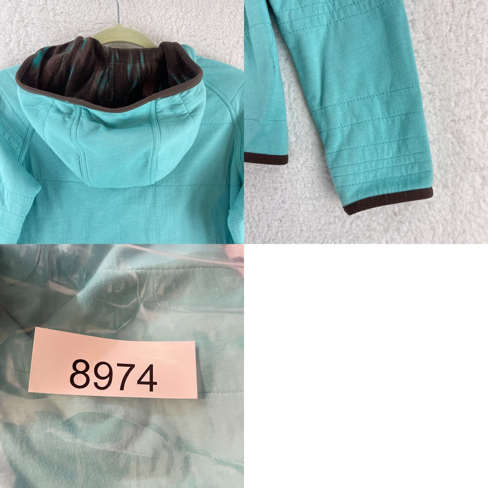 Merrell Merrell Womens Sweater Full Zip Hooded Long Sleeve Pockets Blue Outdoor Casual Travel Shirt Size S / US 4 / IT 40 - 10 Thumbnail