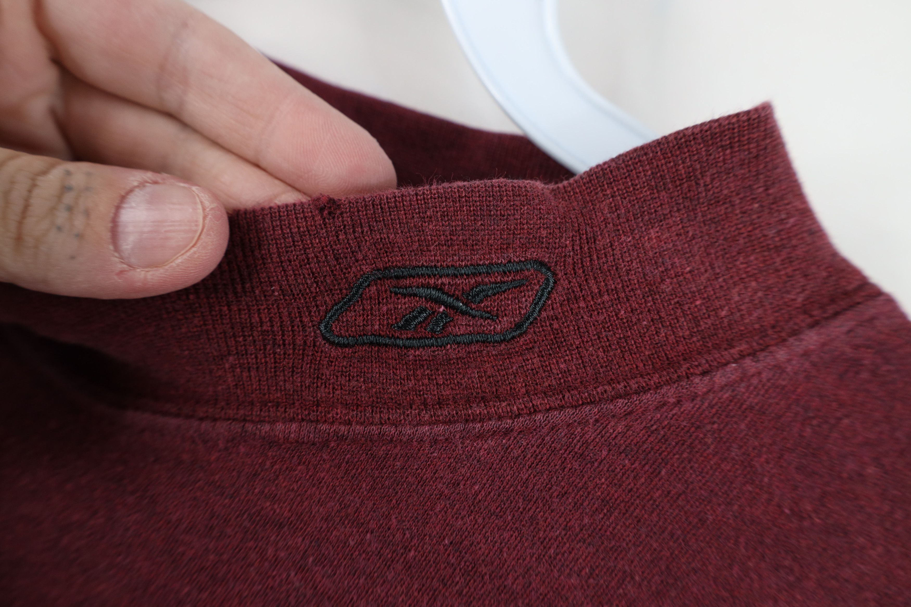 Reebok Vintage 90s Y2K Reebok Mock Neck Long Sleeve T-Shirt Size US XL / EU 56 / 4 - 4 Thumbnail