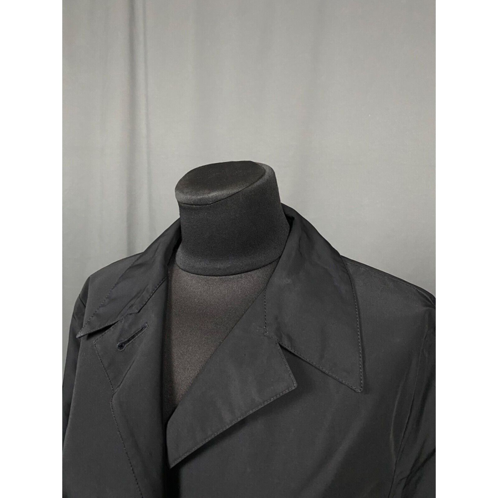 Prada MINT! Prada RECENT Women's Black Long OverCoat Size 38 Size XS / US 0-2 / IT 36-38 - 5 Thumbnail